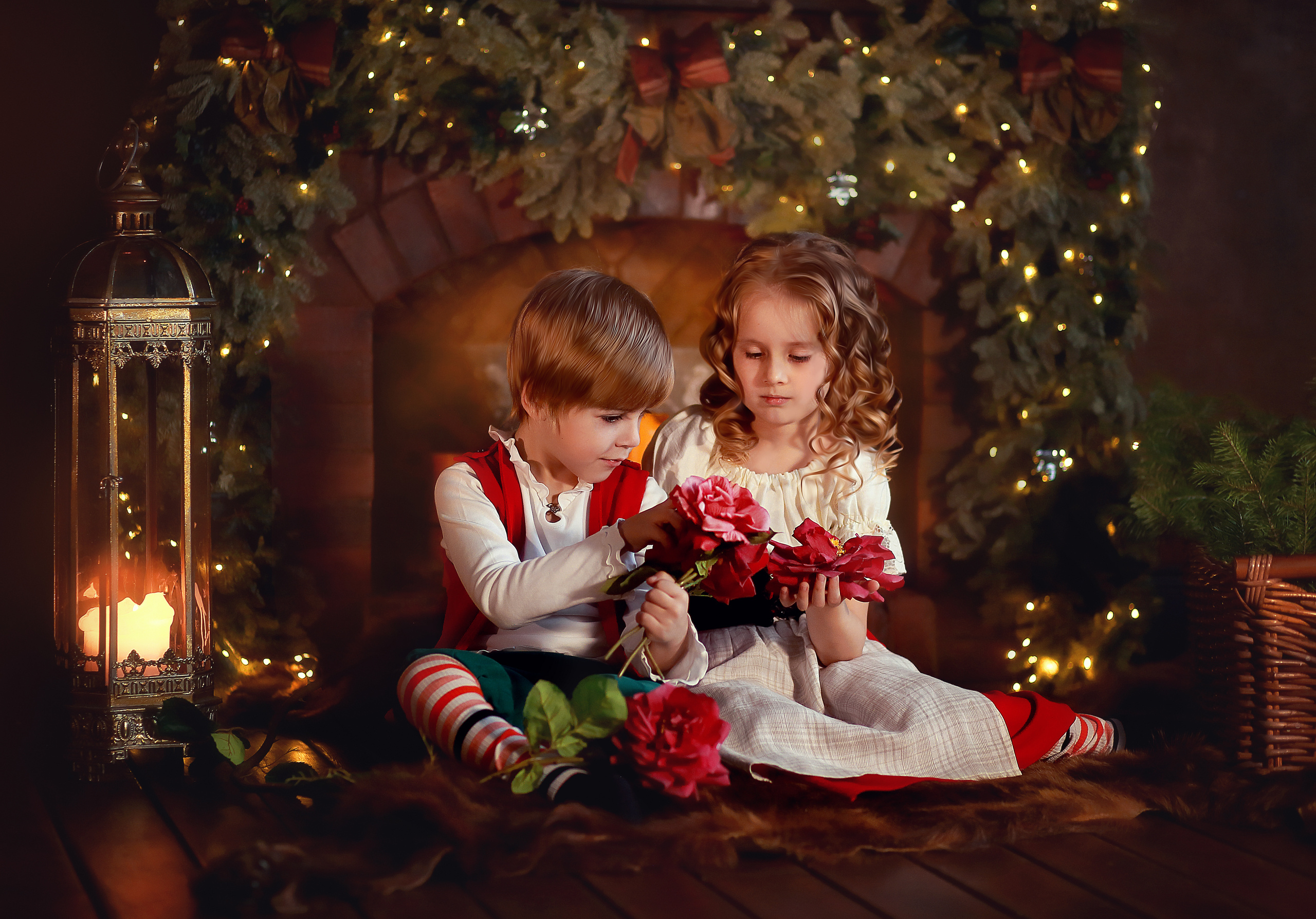 Новогодние фотосъемки. Ольга Котова