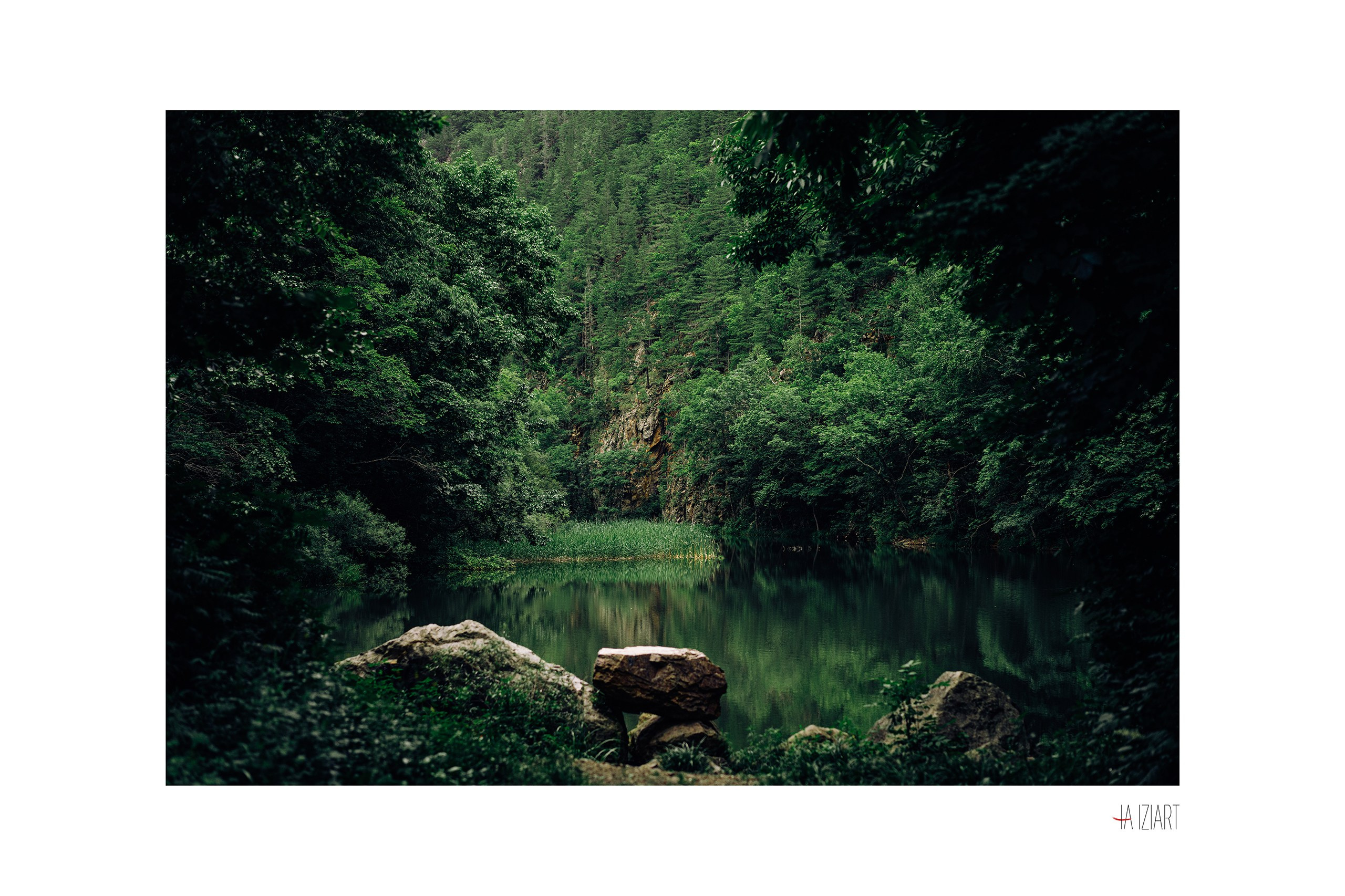 Озеро Лесное 60×40. Ivan Zaitsev (IZIART) — 通过照片和视频创建文化代码