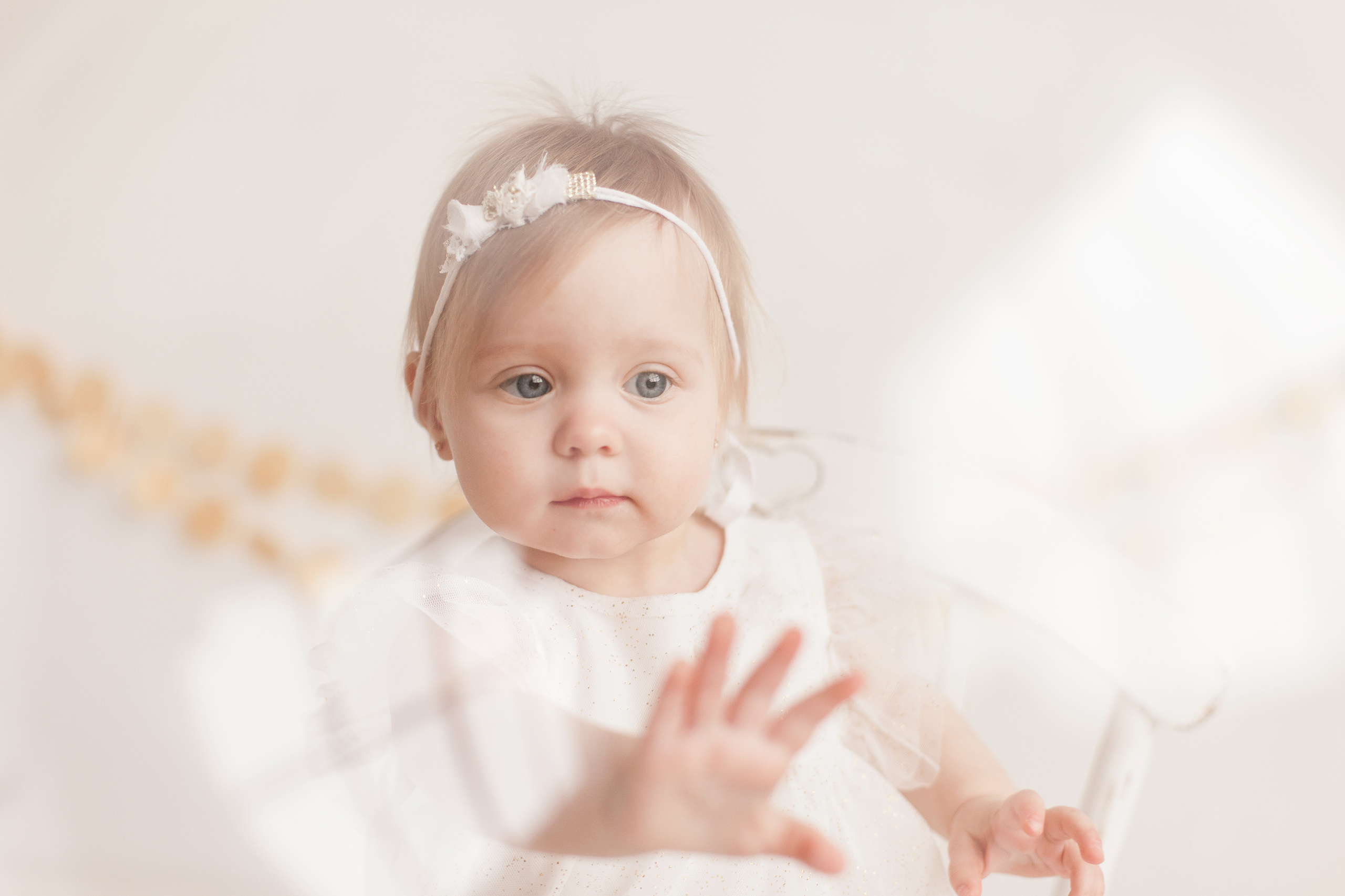 Первый день рождения с тортиком. Детский фотограф в Самаре