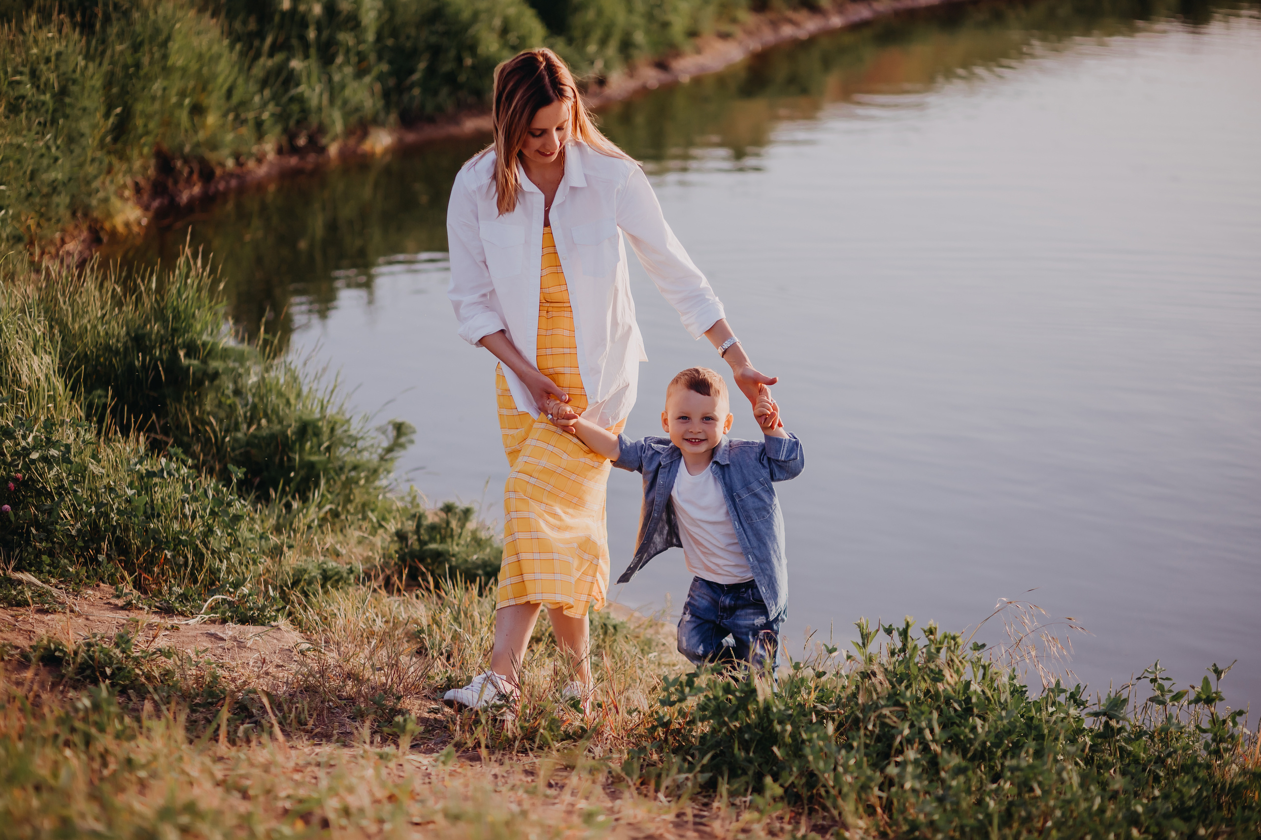 Прогулка мамы с сыном. Детский и семейный фотограф в Краснодаре, Анна Горбачева