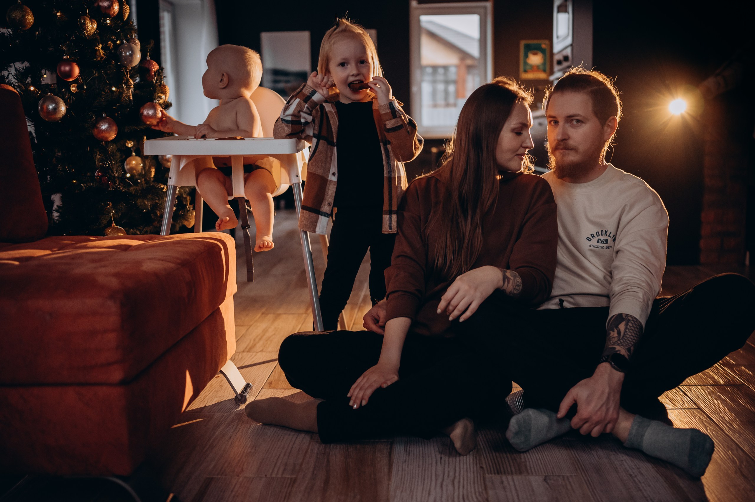 Домашняя семейная фотосессия. Детский и семейный фотограф в Москве