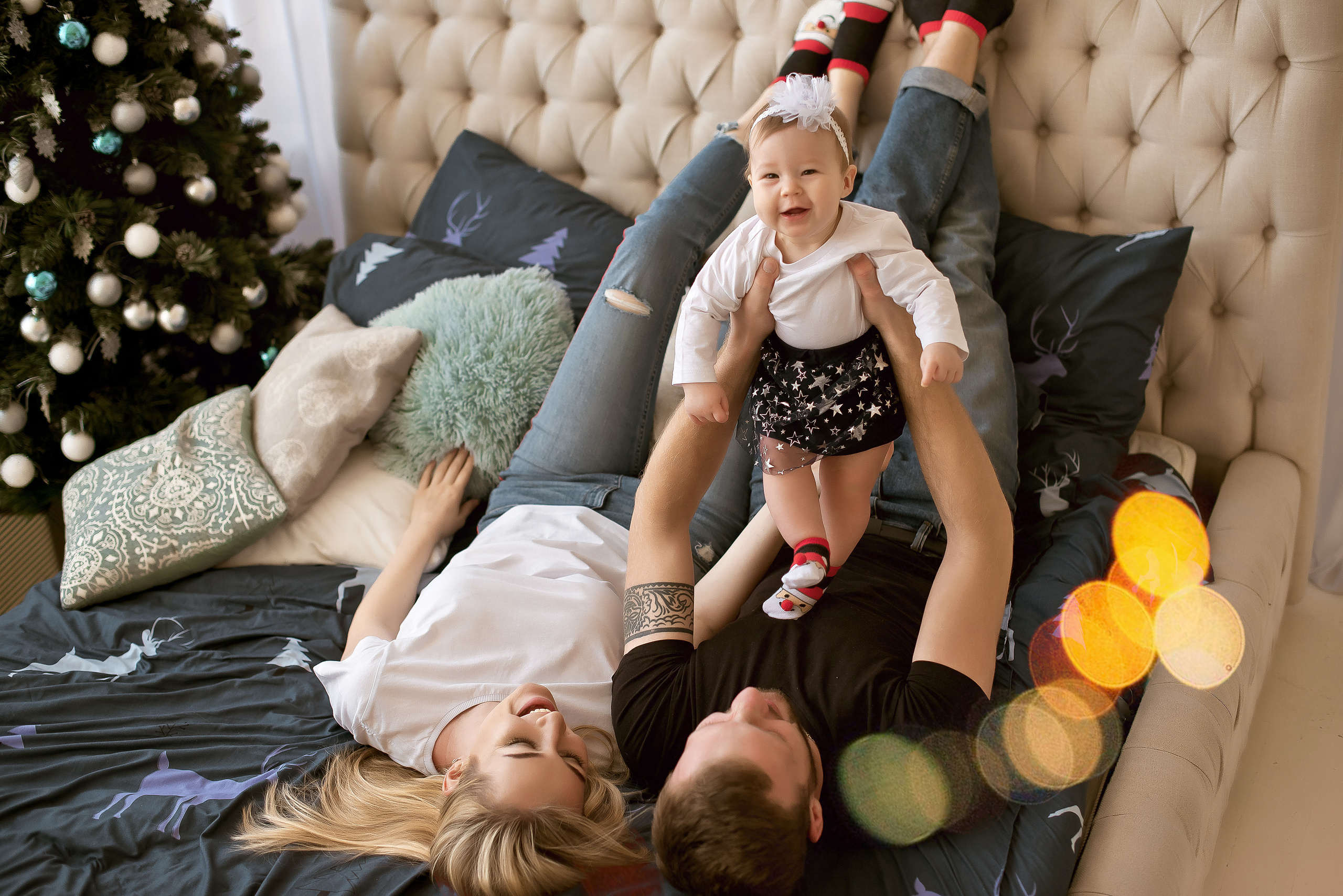 Полезные советы для новогодней съемки в студии. Свадебный и семейный фотограф Ольга Астрейко
