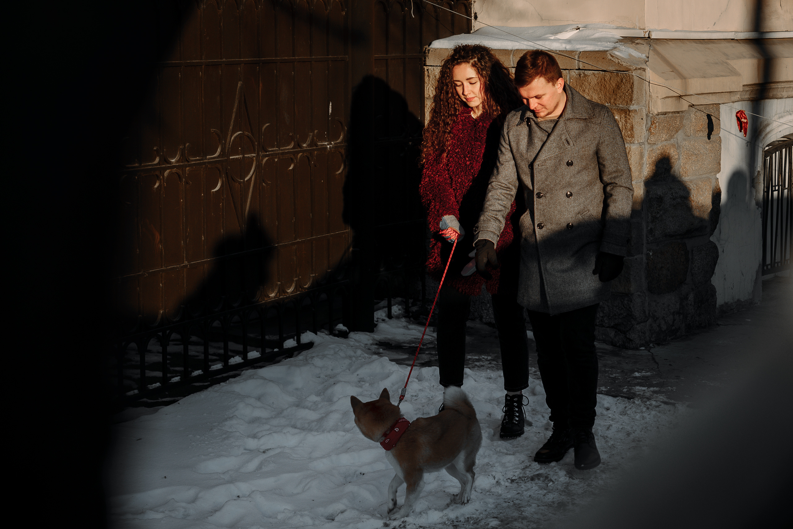 Прогулка с любимым питомцем. Свадебный Фотограф в Челябинске Василий Гладченко