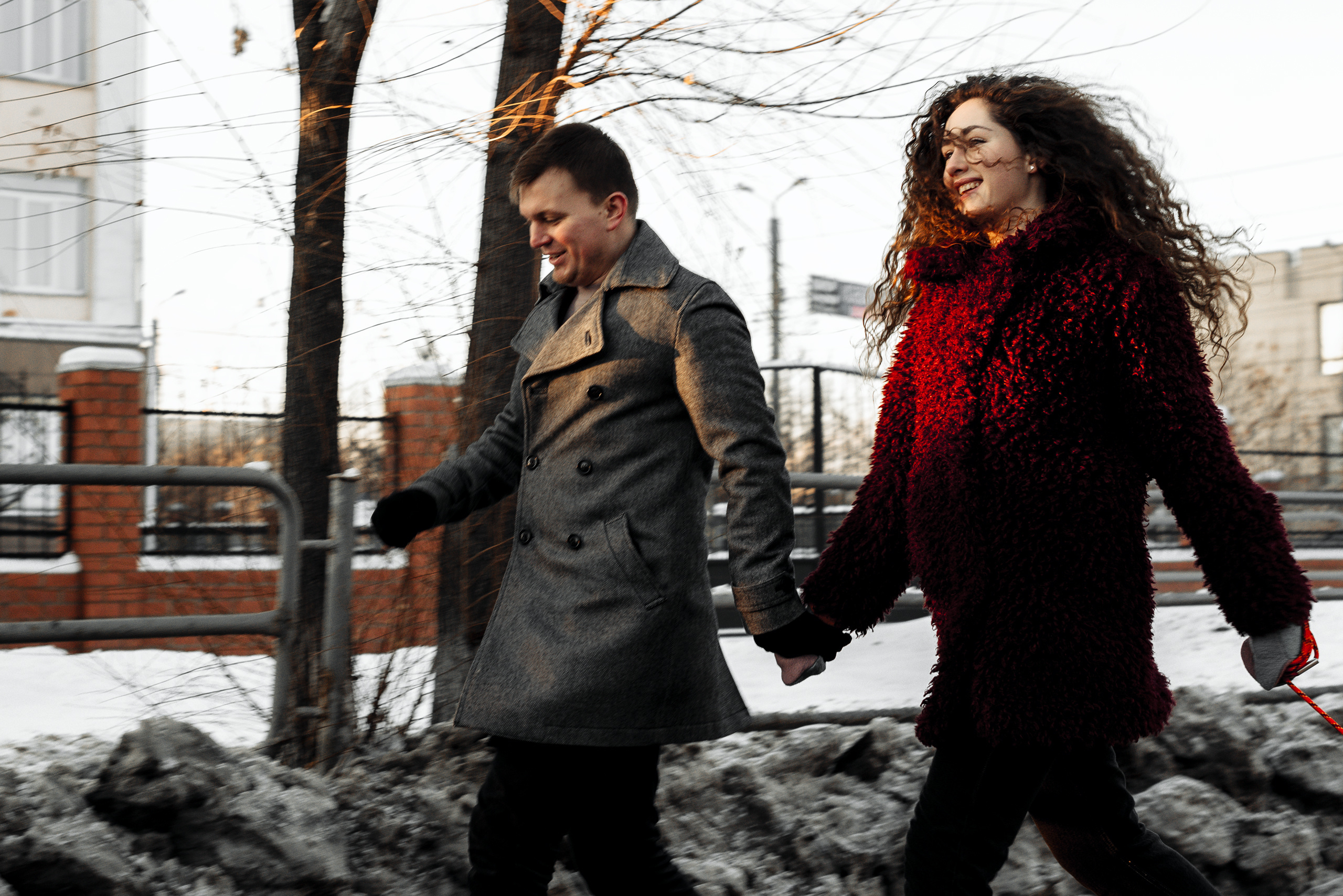 Прогулка с любимым питомцем. Свадебный Фотограф в Челябинске Василий Гладченко