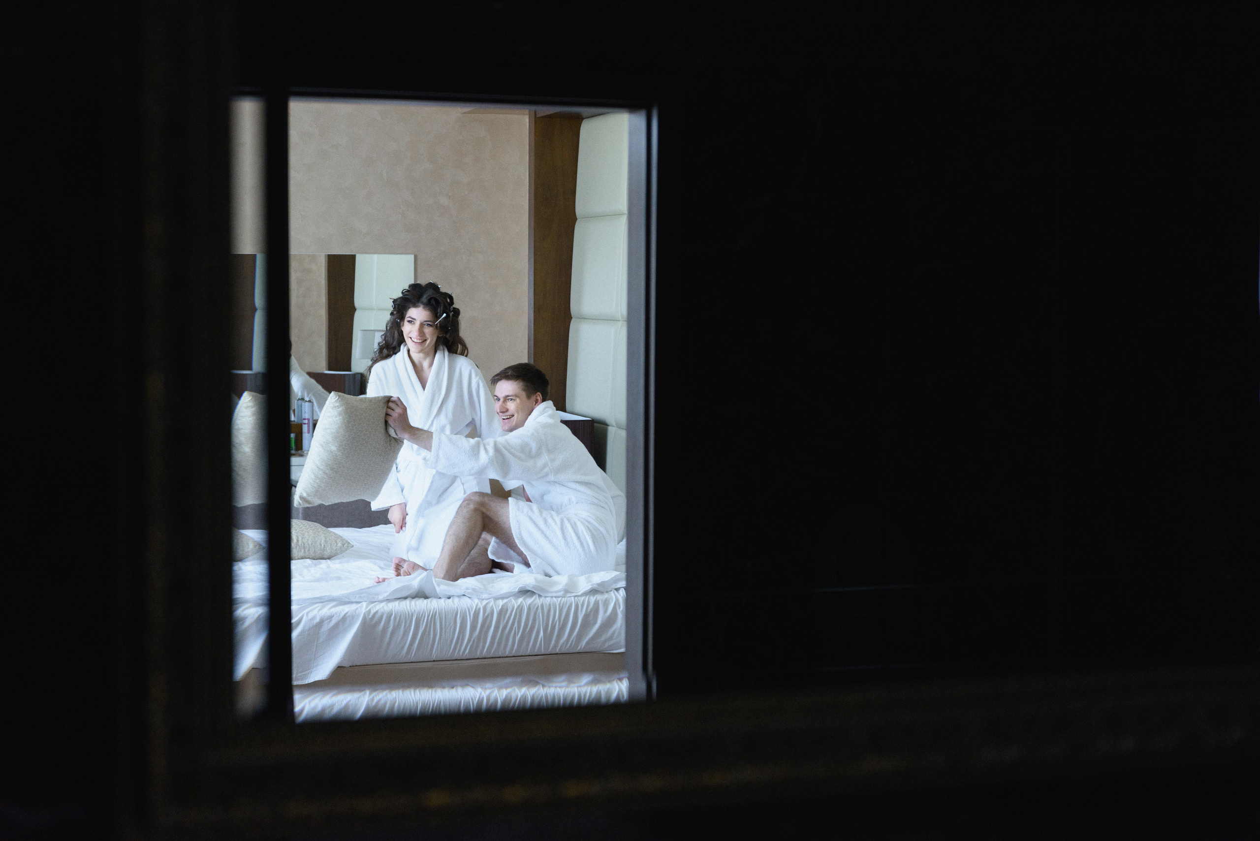 Фотосессия свадебного дня в Ботаническом саду, отеле Пекин