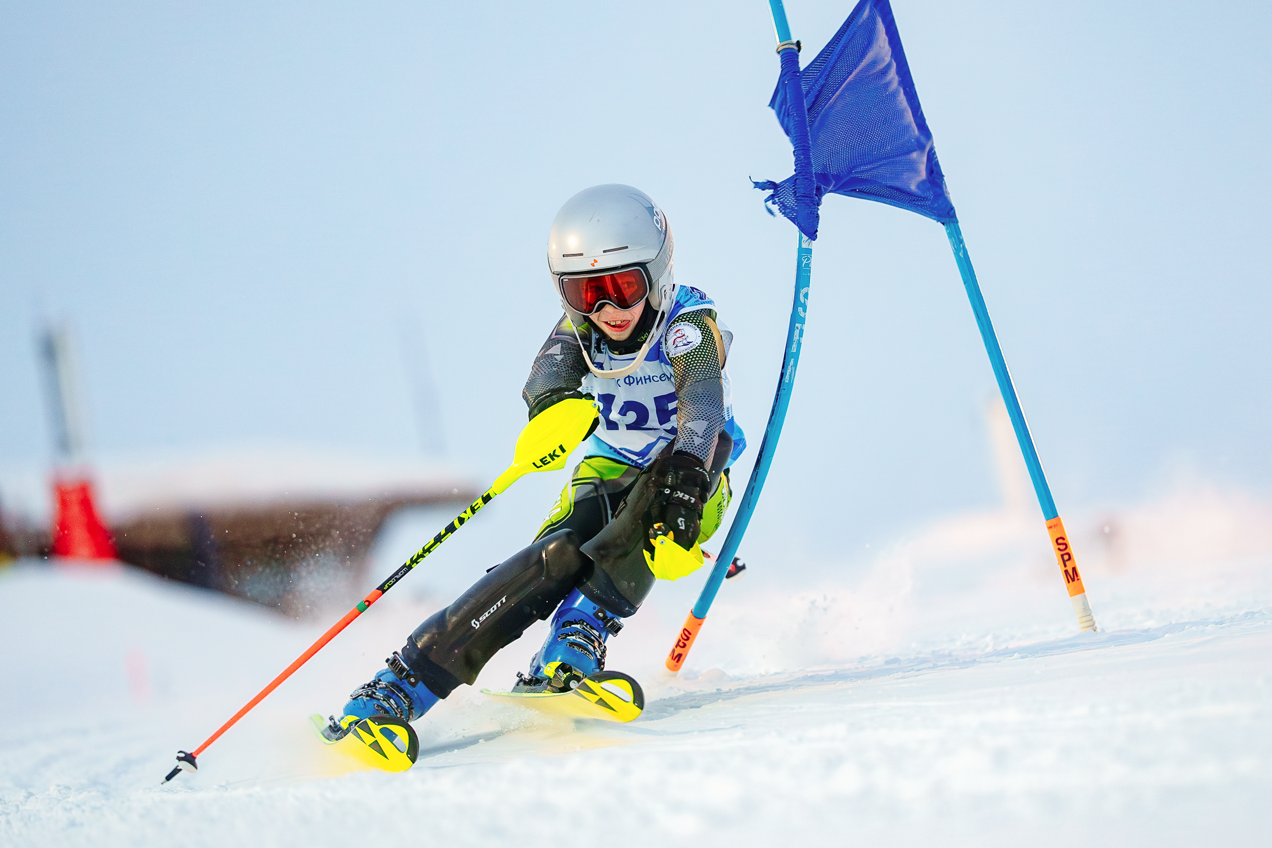 Фото с соревнований по горнолыжному спорту в Дмитровском городском округе Московской области 2025-20256. Фотограф Студитский Евгений