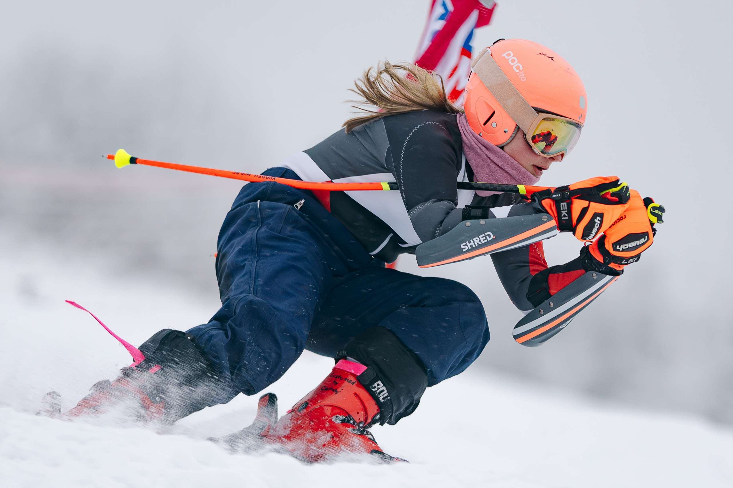 Фото с соревнований по горнолыжному спорту в Дмитровском городском округе Московской области 2025-20256. Фотограф Студитский Евгений