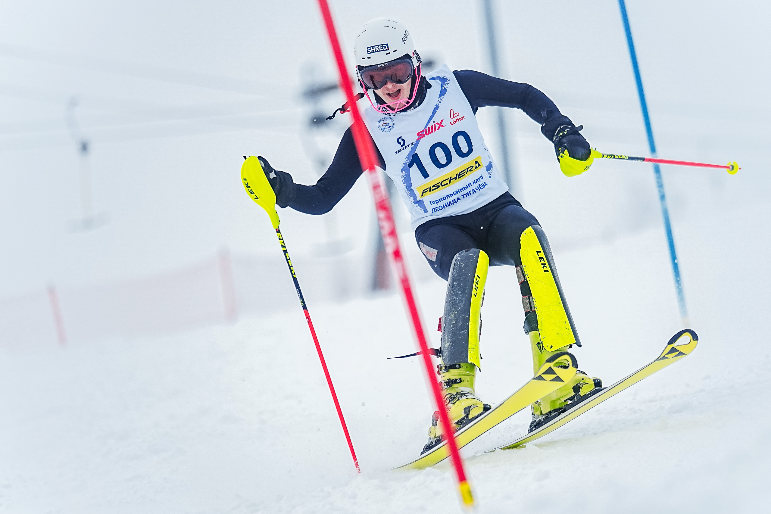 Фото с соревнований по горнолыжному спорту в Дмитровском городском округе Московской области 2025-20256. Фотограф Студитский Евгений