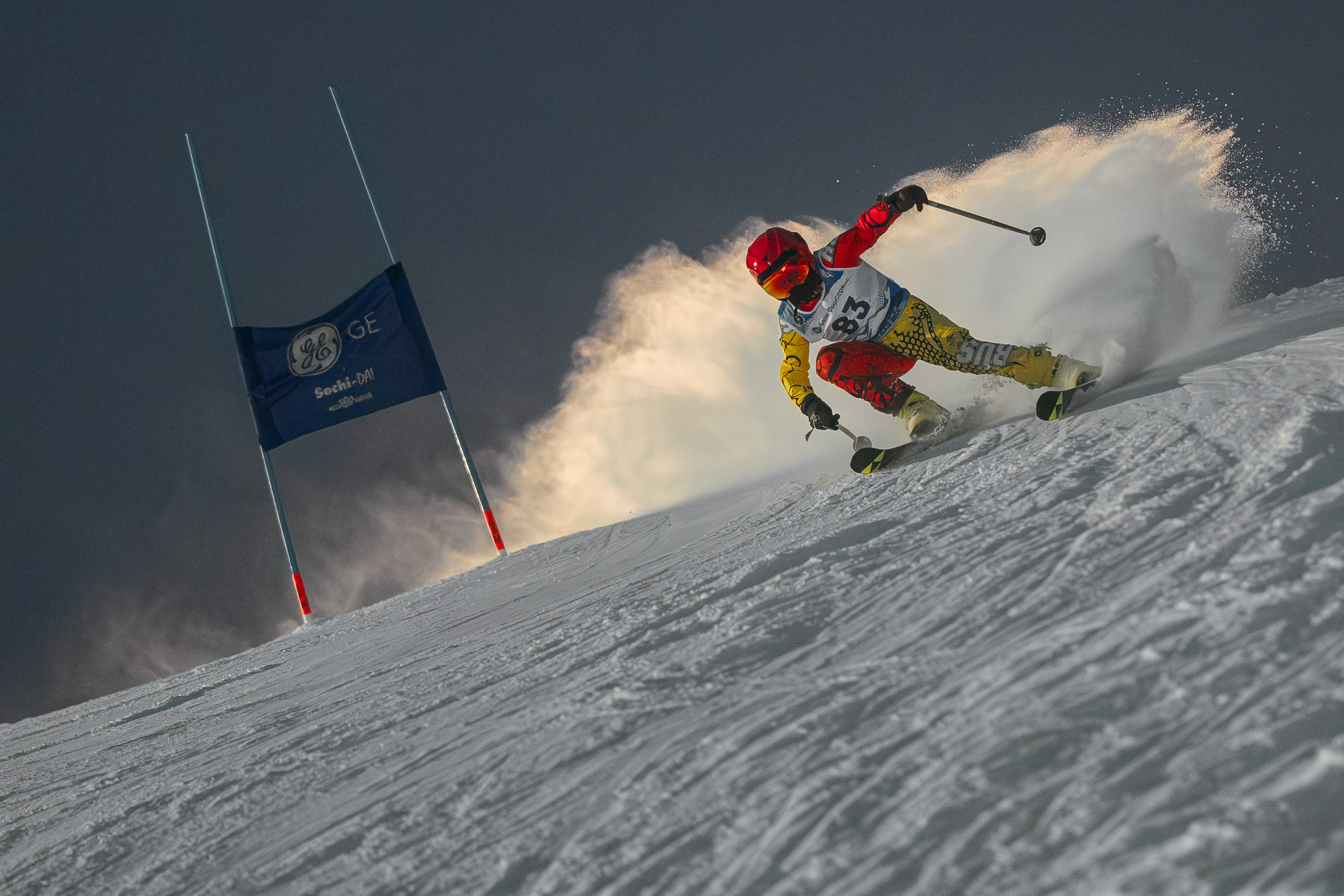 Фото с соревнований по горнолыжному спорту в Дмитровском городском округе Московской области 2025-20256. Фотограф Студитский Евгений