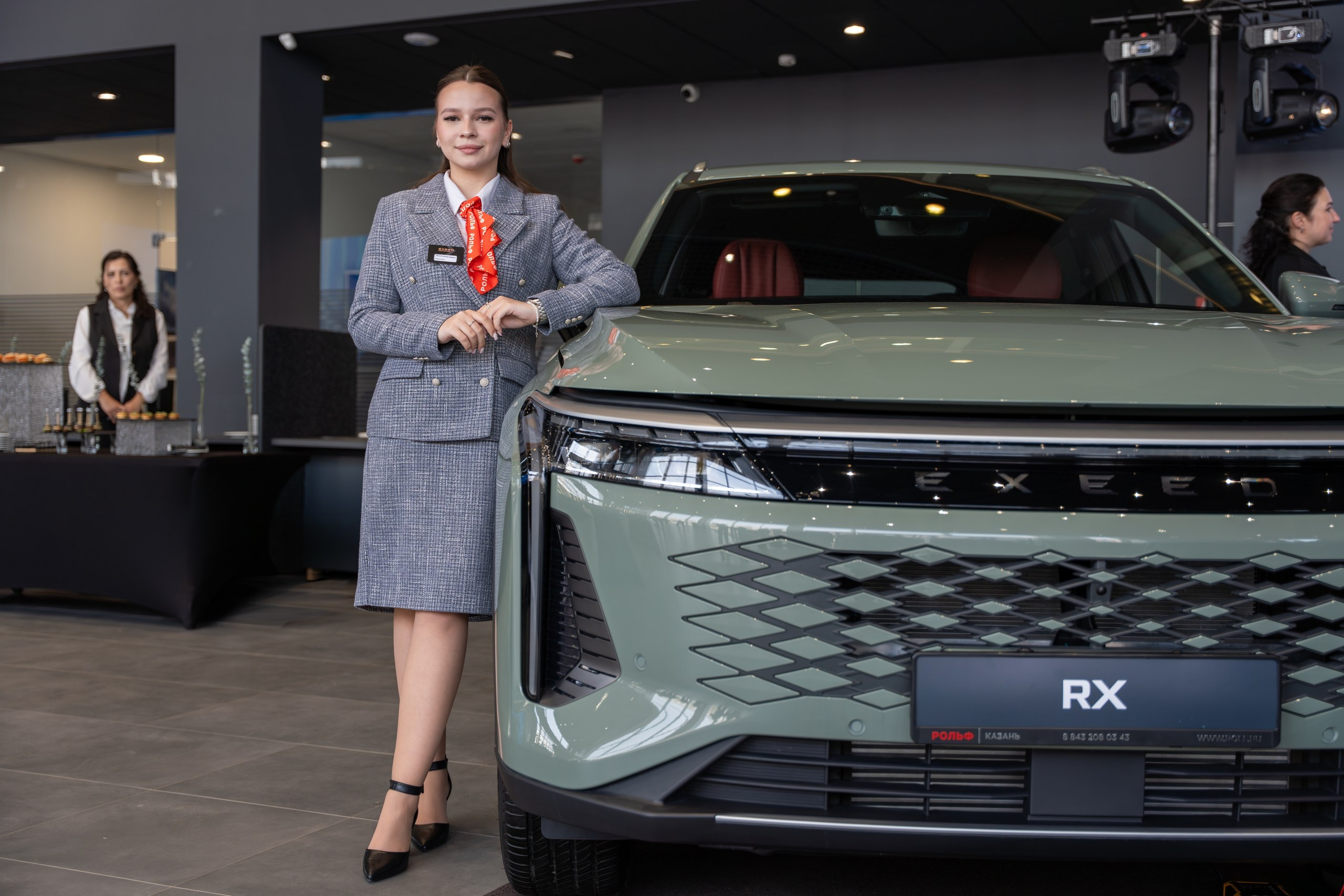 Открытие автосалона РОЛЬФ Exeed на Чуйкова. Фотограф в Казани