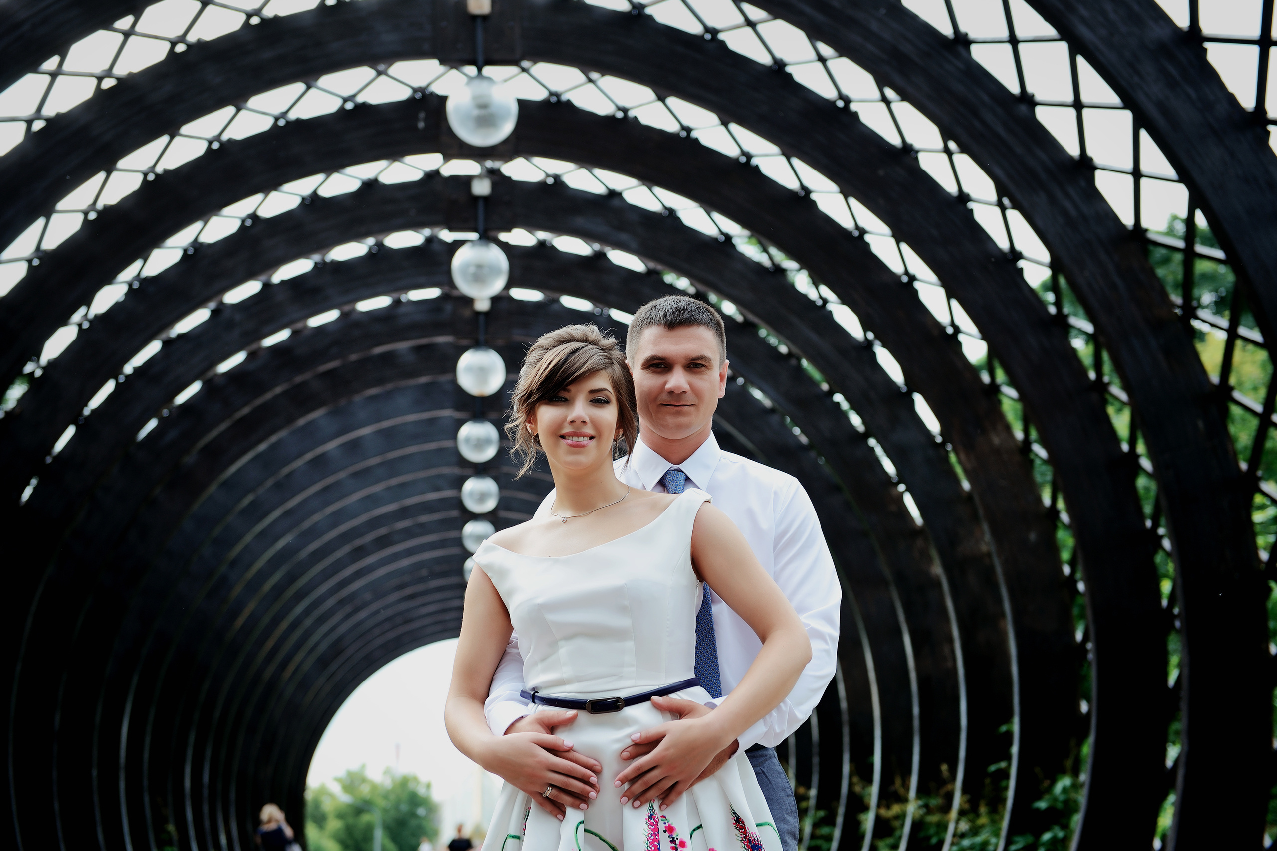 Свадебная фотосессия в Нескучном саду