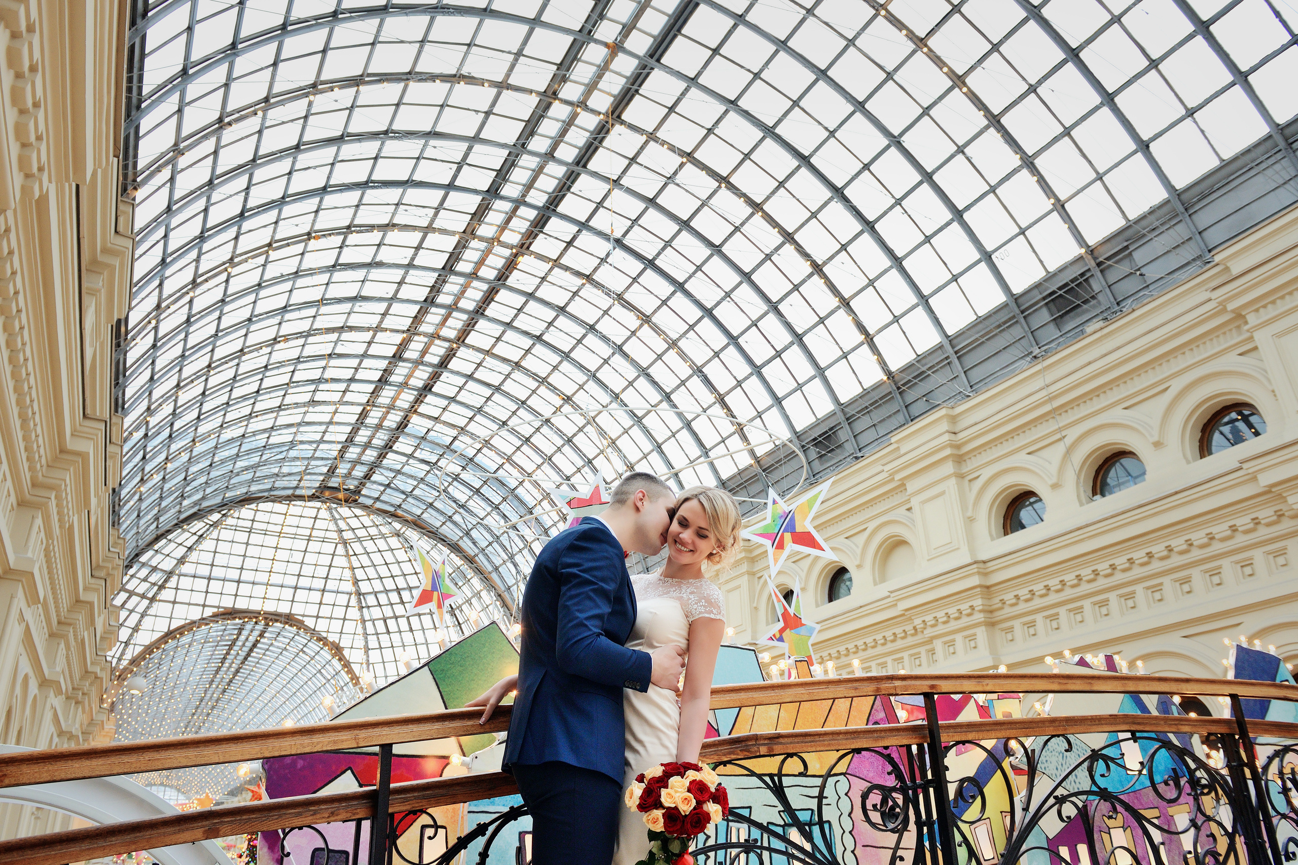 Свадебная фотосессия в ГУМе