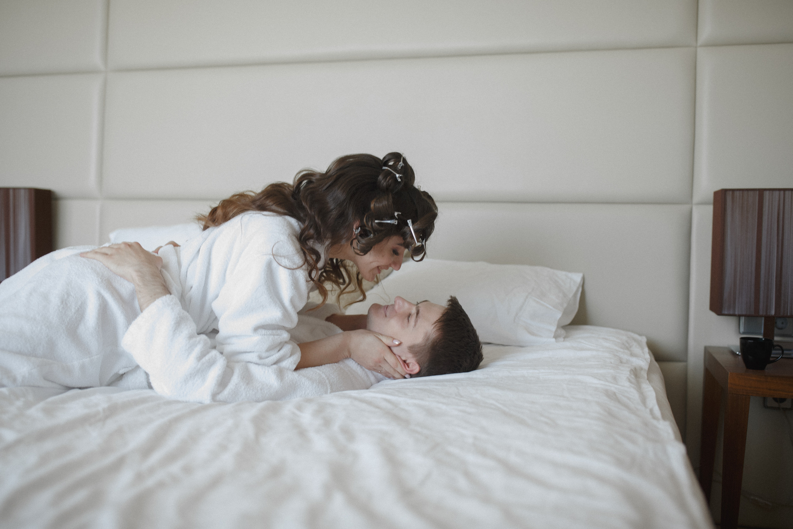 Фотосессия свадебного дня в Ботаническом саду, отеле Пекин