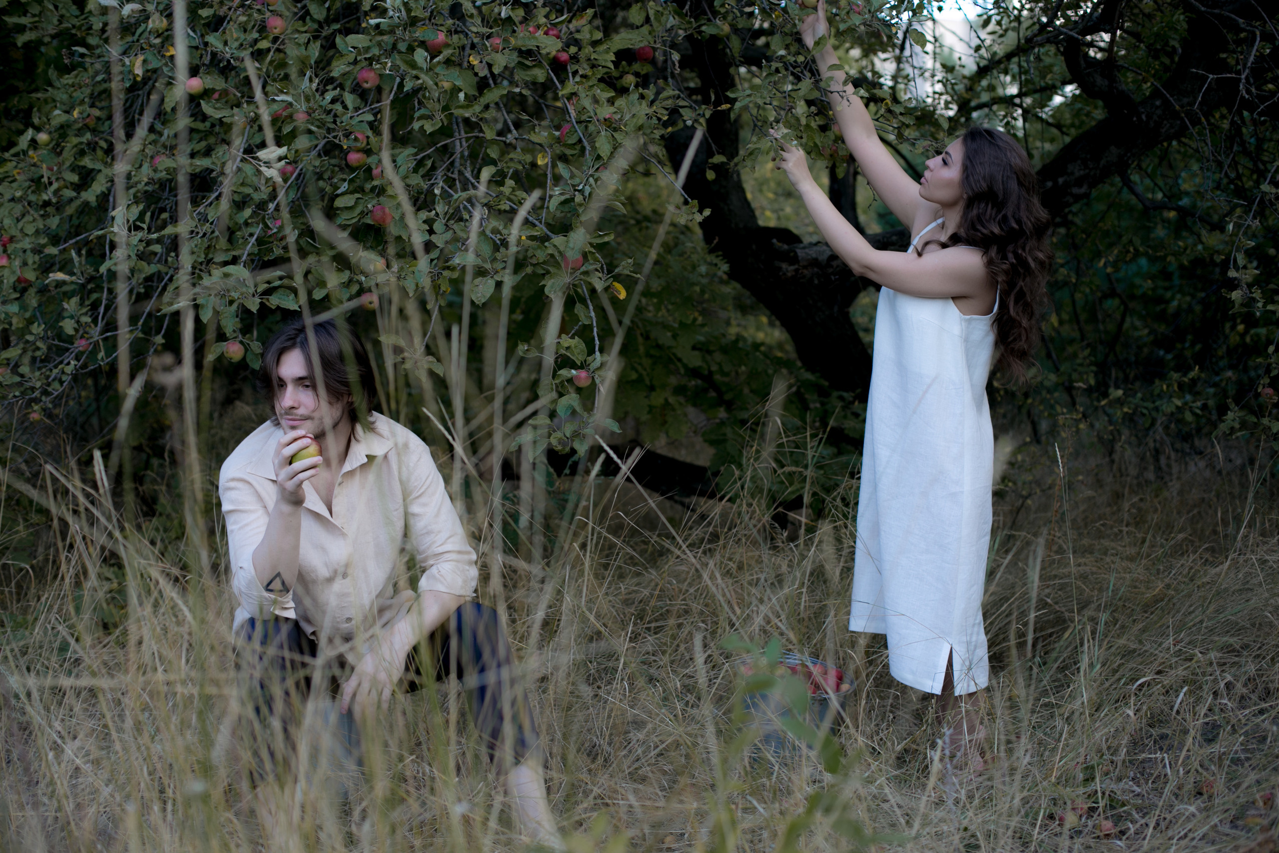 Яблоневая фотосессия. Портретный и семейный фотограф в Воронеже Марина Лазарева