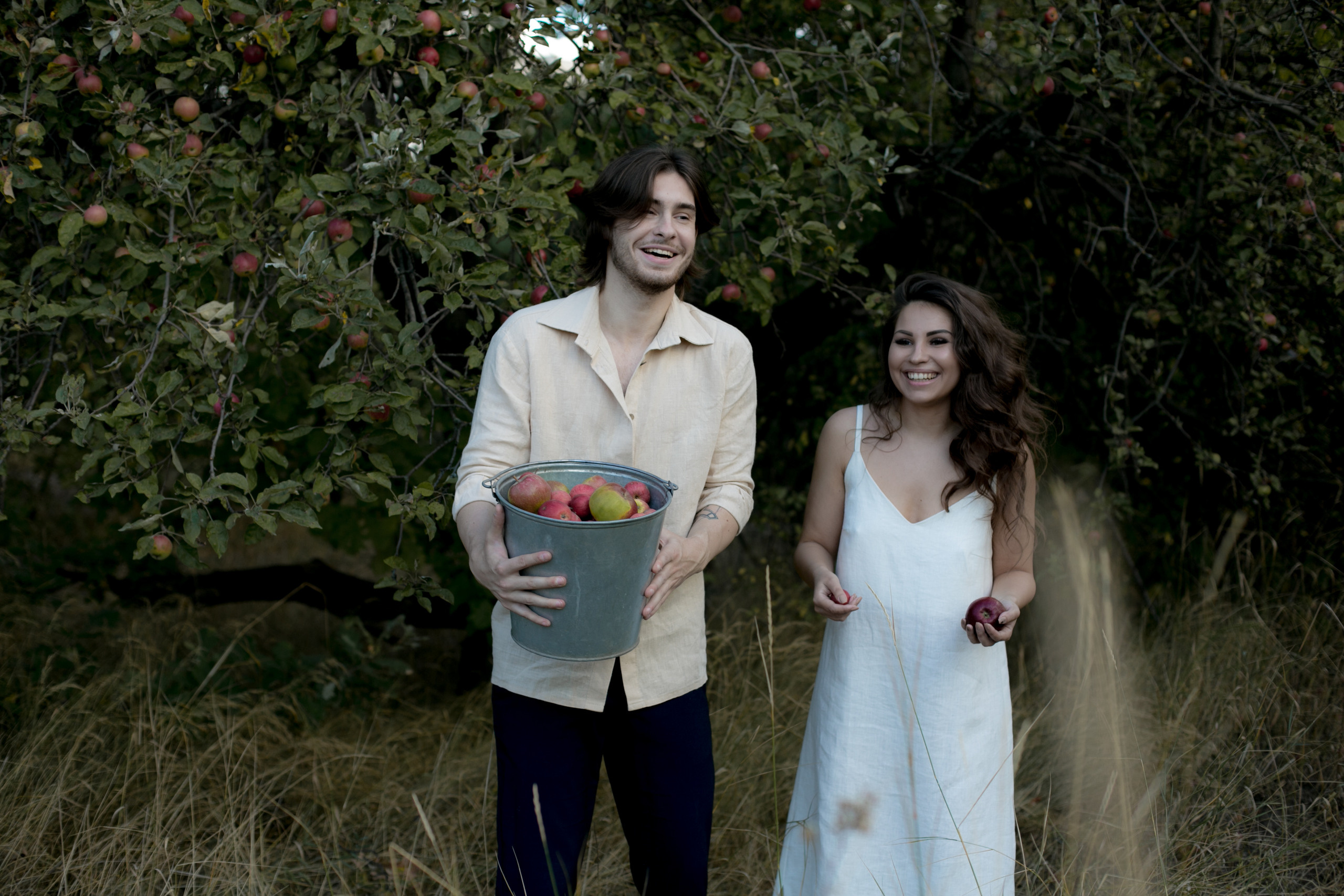 Яблоневая фотосессия. Портретный и семейный фотограф в Воронеже Марина Лазарева