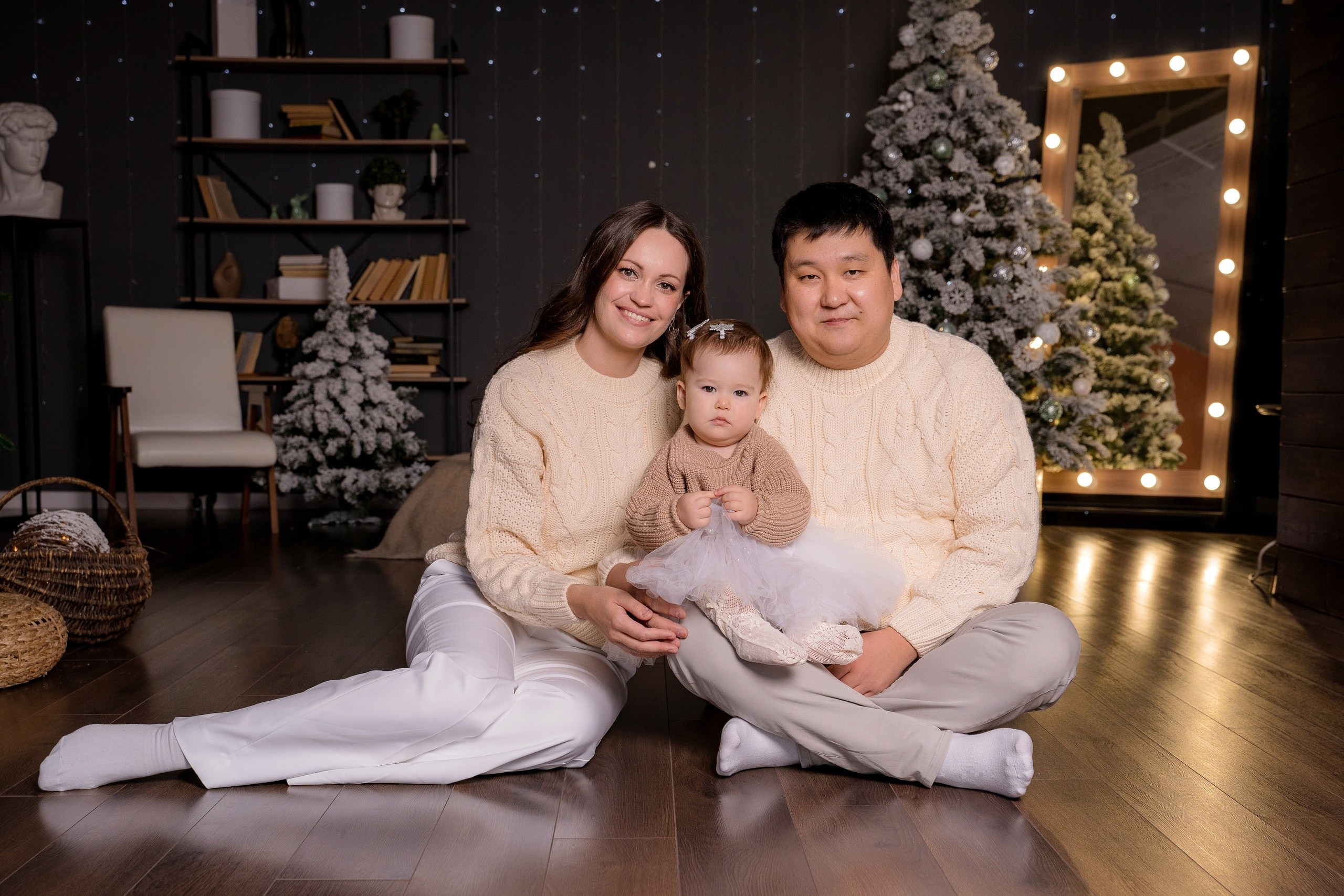 Новогодние фотосессии. Фотостудия Малина в городе Улан-Удэ. Фотограф Ирина Жарникова