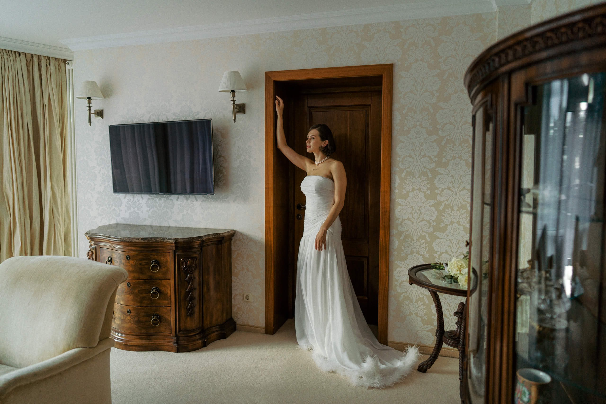 Свадебная прогулка в парке