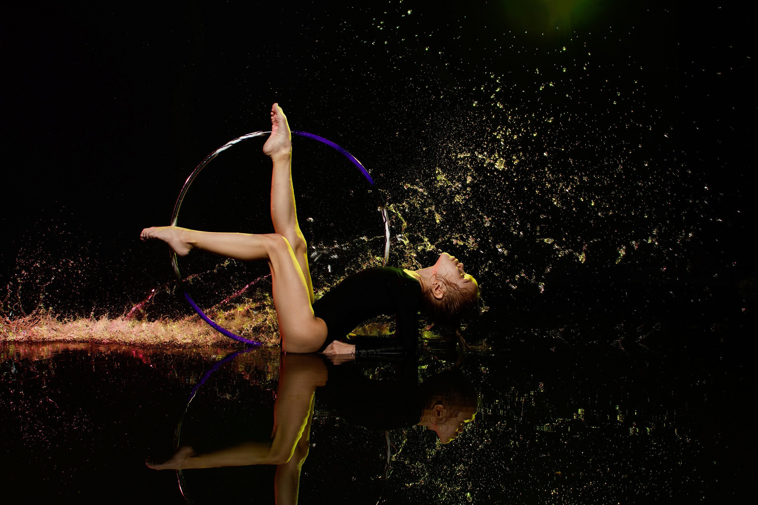 Фотосессия гимнастики