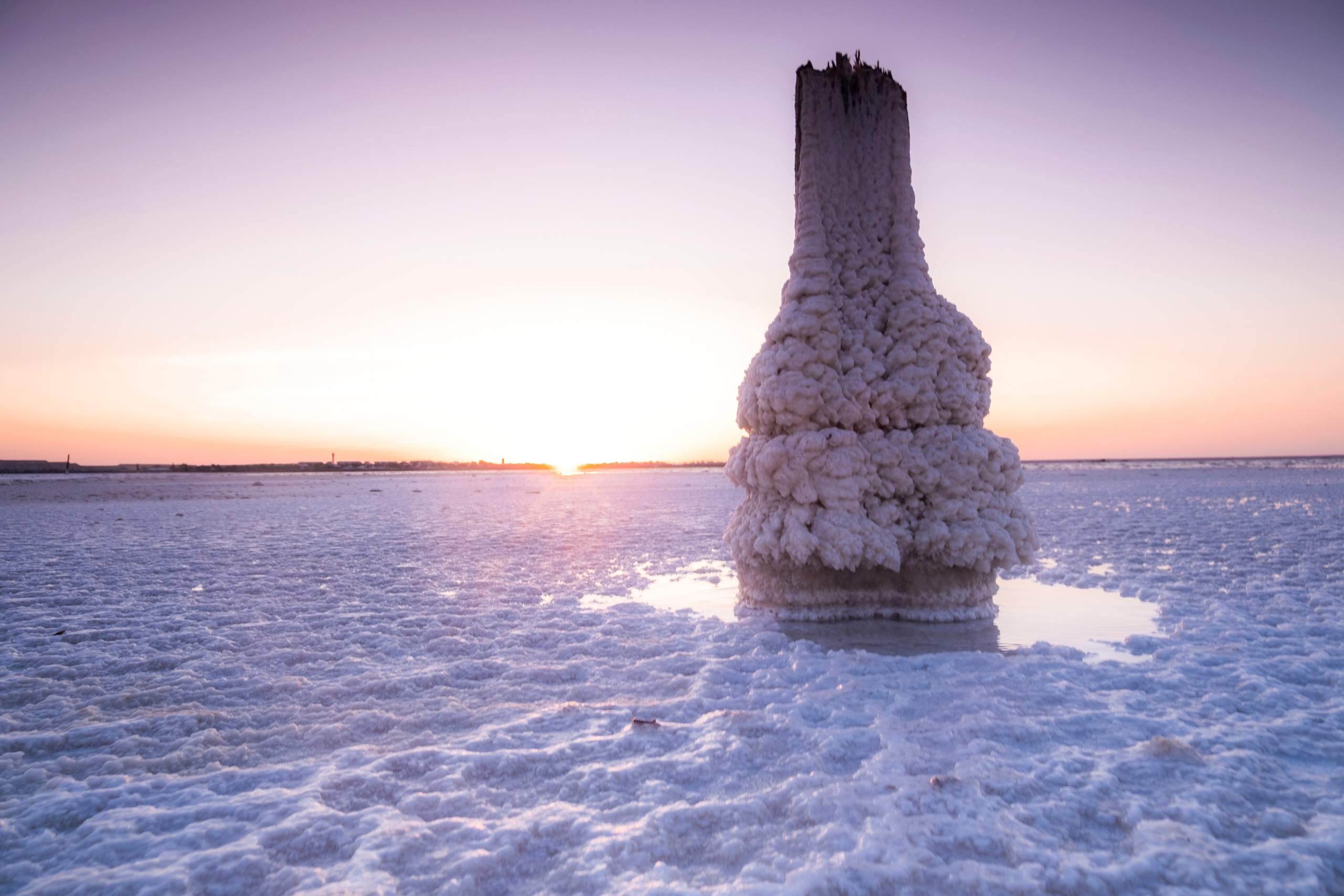 Соленое озеро Нижний Баскунчак