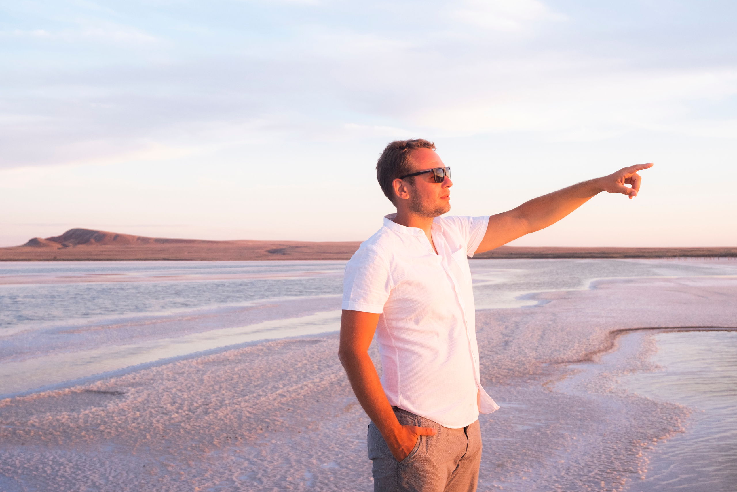 Соленое озеро Нижний Баскунчак