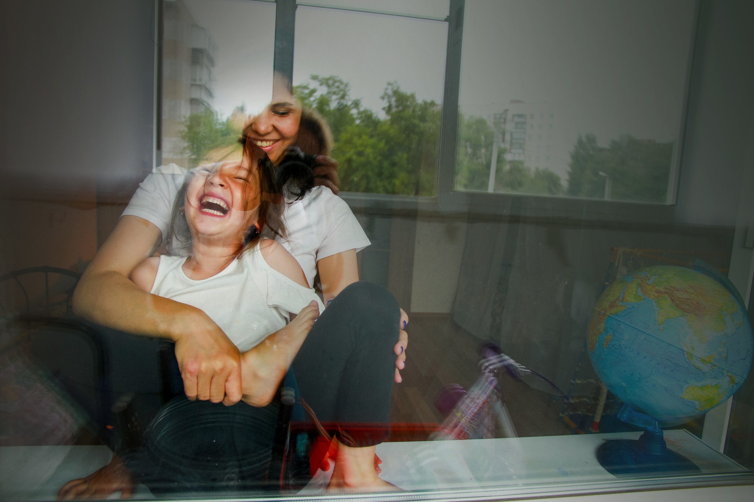 Вадим & Хилола и девочки. Фотограф историй в Челябинске и Екб