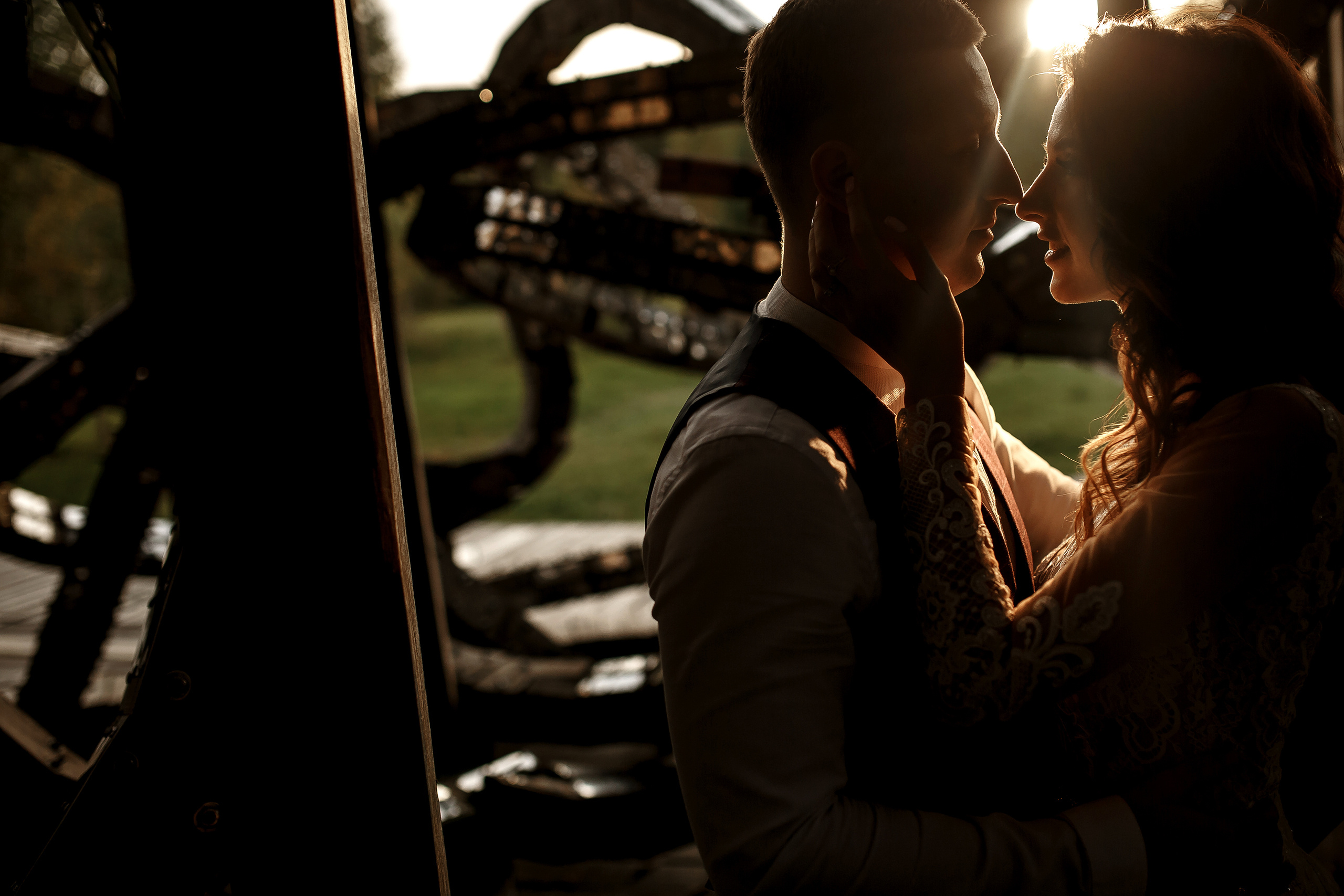 Свадебная прогулка Максима и Алены. Свадебный фотограф Колесников Антон