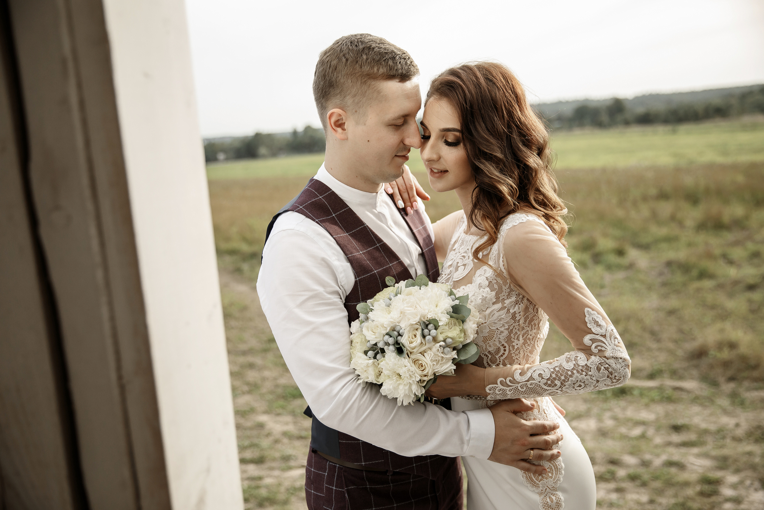 Свадебная прогулка Максима и Алены. Свадебный фотограф Колесников Антон