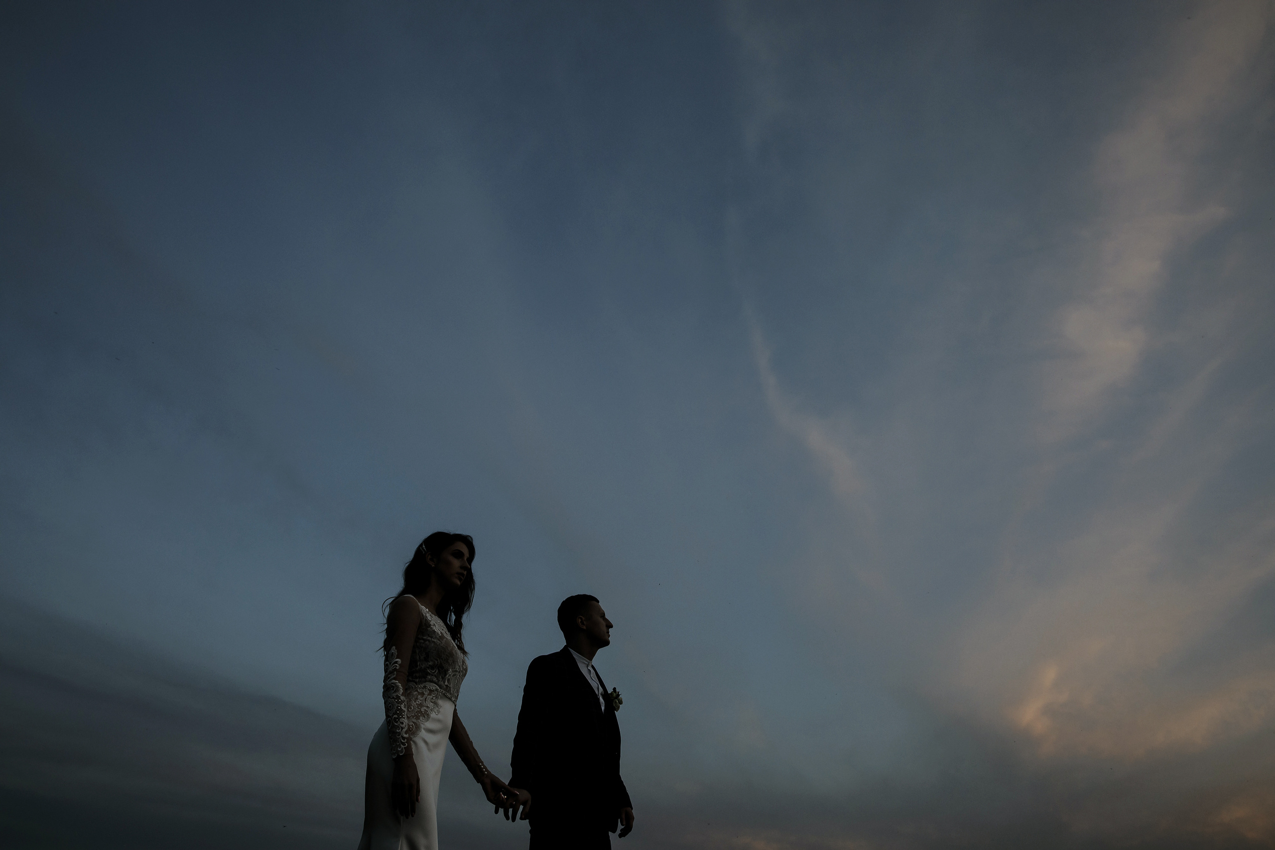 Свадебная прогулка Максима и Алены. Свадебный фотограф Колесников Антон