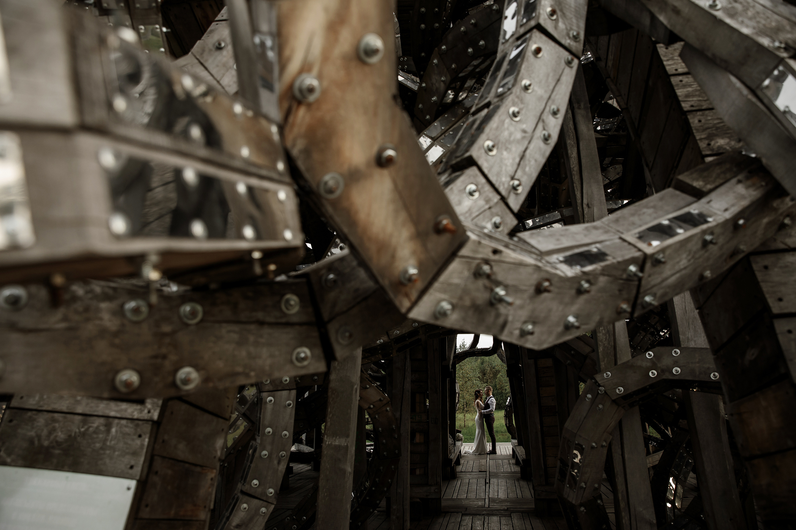 Свадебная прогулка Максима и Алены. Свадебный фотограф Колесников Антон