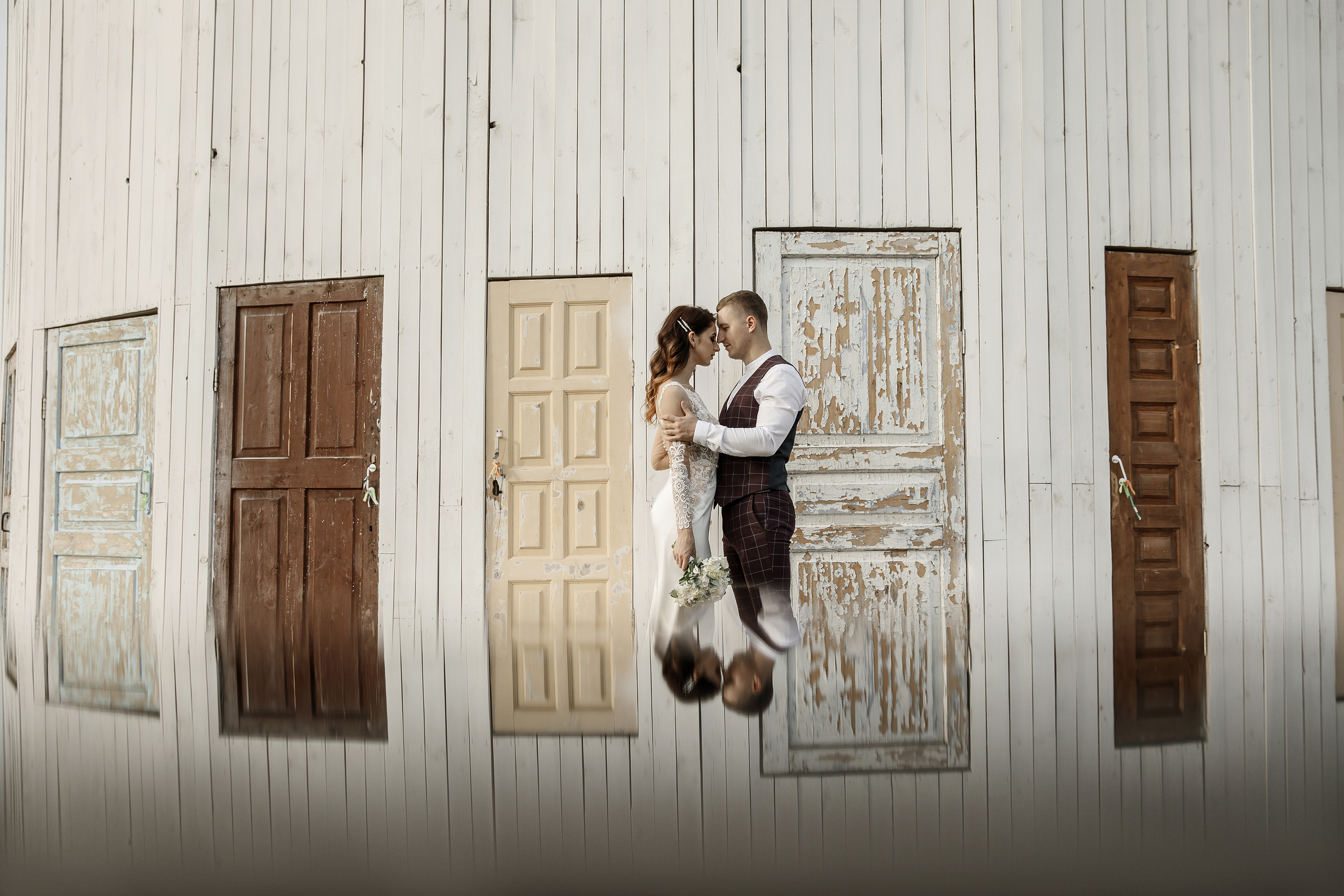 Свадебная прогулка Максима и Алены. Свадебный фотограф Колесников Антон