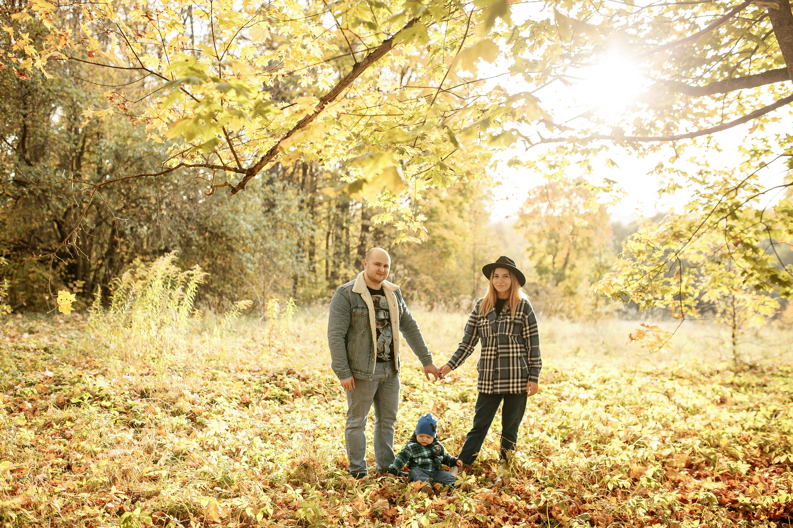 Семейная съемка в усадьбе Полотняный Завод. Свадебный фотограф Колесников Антон