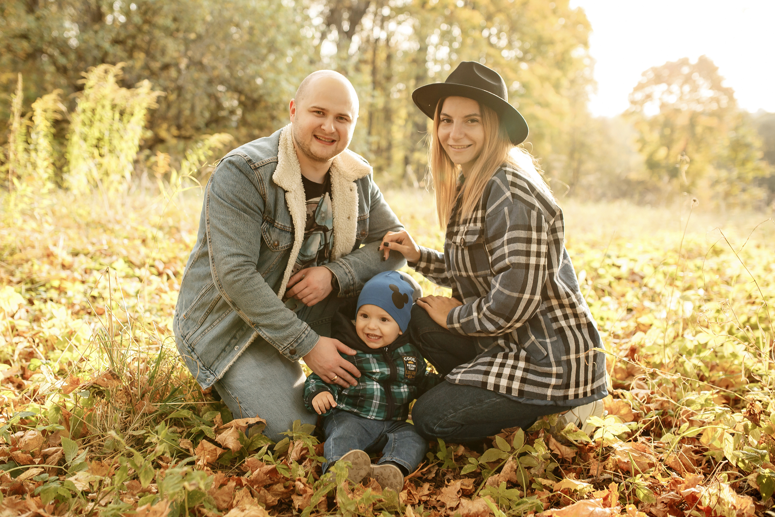 Семейная съемка в усадьбе Полотняный Завод. Свадебный фотограф Колесников Антон