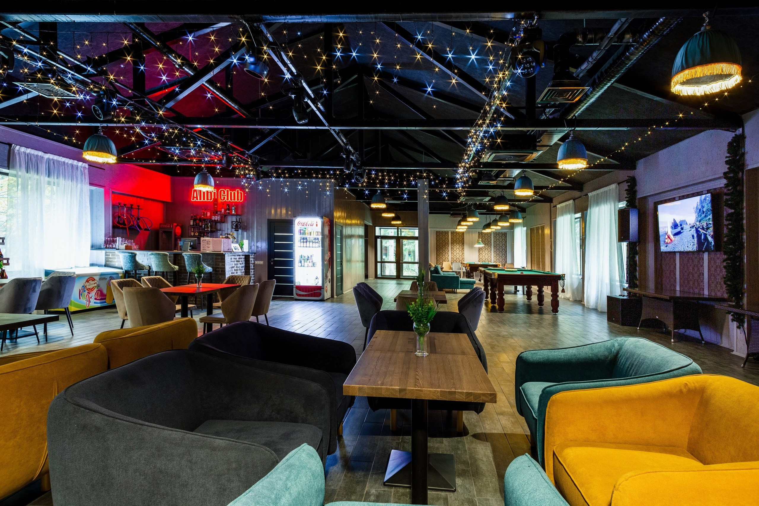 Фотосъёмка гламурного ресторана