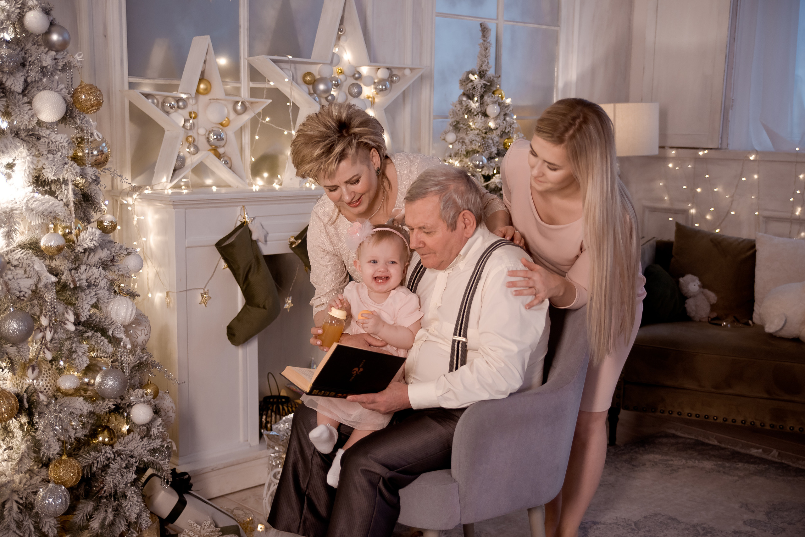 Полезные советы для новогодней съемки в студии. Свадебный и семейный фотограф Ольга Астрейко