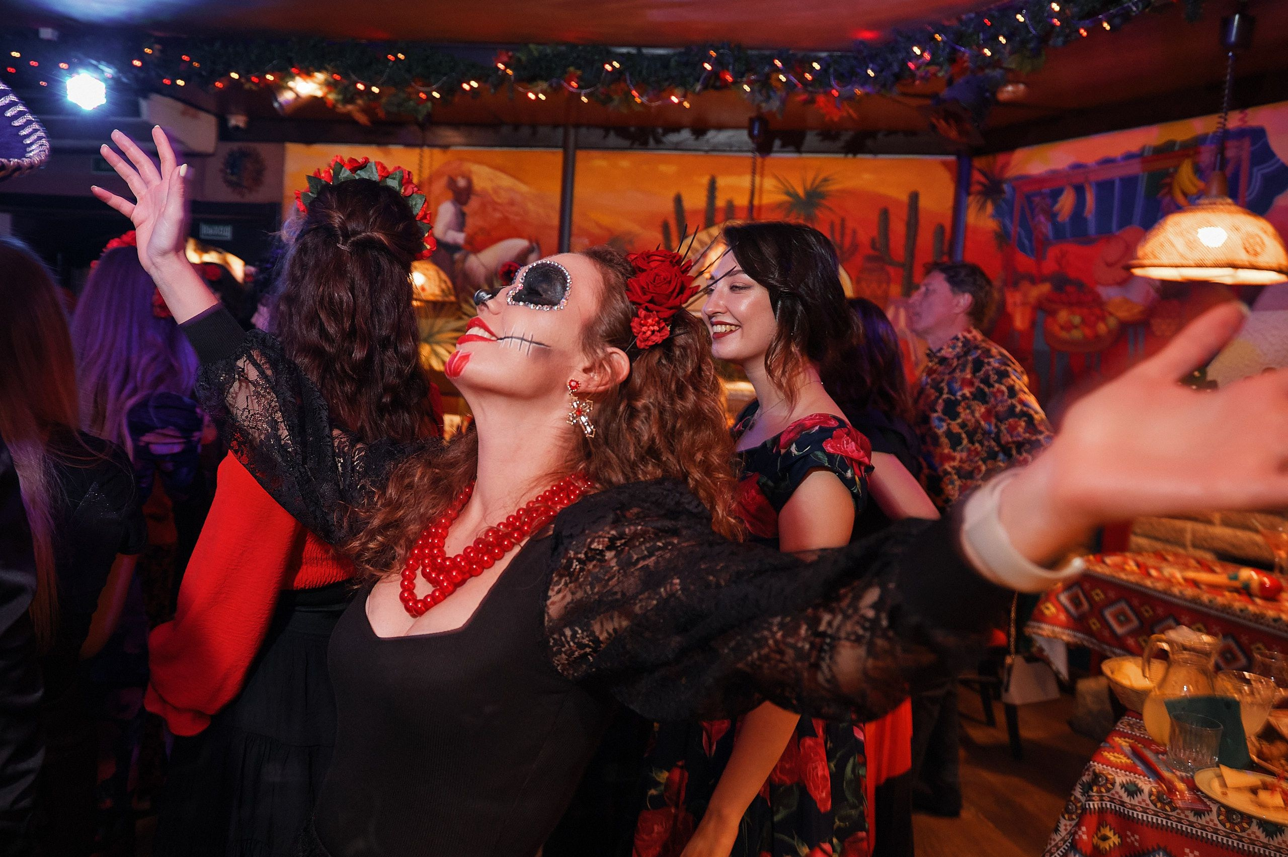 Корпоратив. В мексиканском стиле. Фотограф Валерий Сабрам