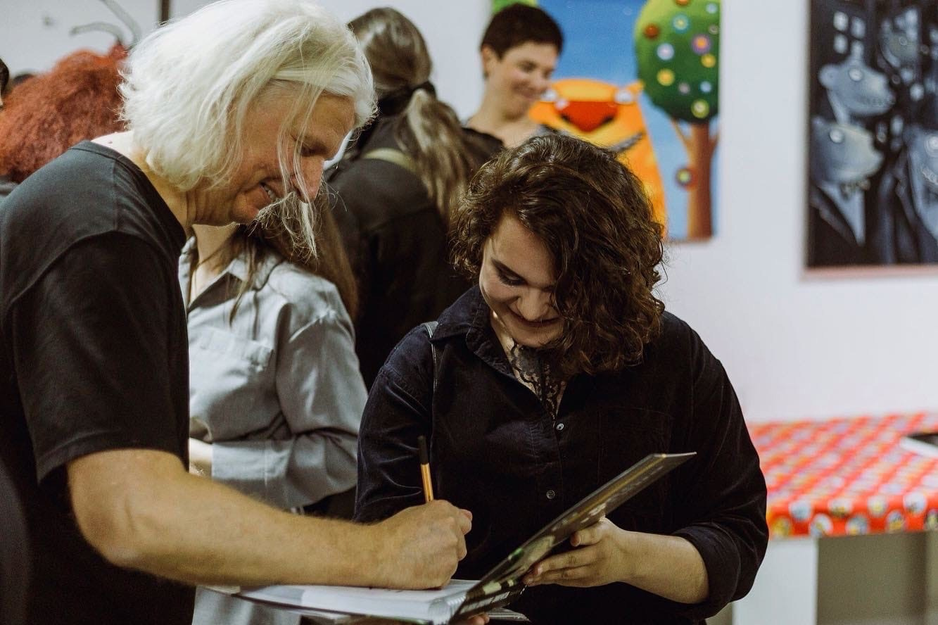 «Пикник» и Вася Ложкин — презентация мультклипа «Все перевернется». Концертный репортёр Валерия Сафина