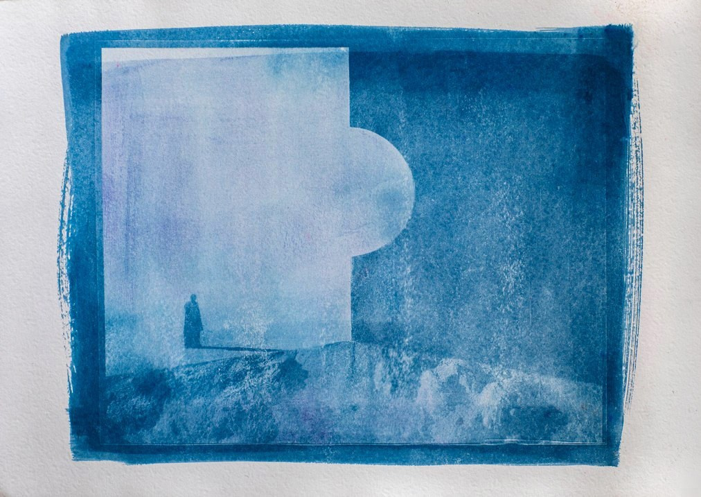 ЦИАНОТИПИЯ. CONTEMPORARY ARTIST OLGA ANDRIYASH