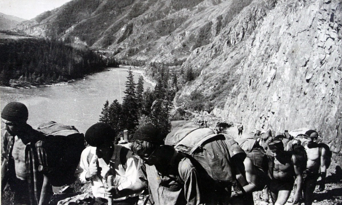 По следам Сапожникова (06.07.1964). Фотограф Эдуард Алмадаков