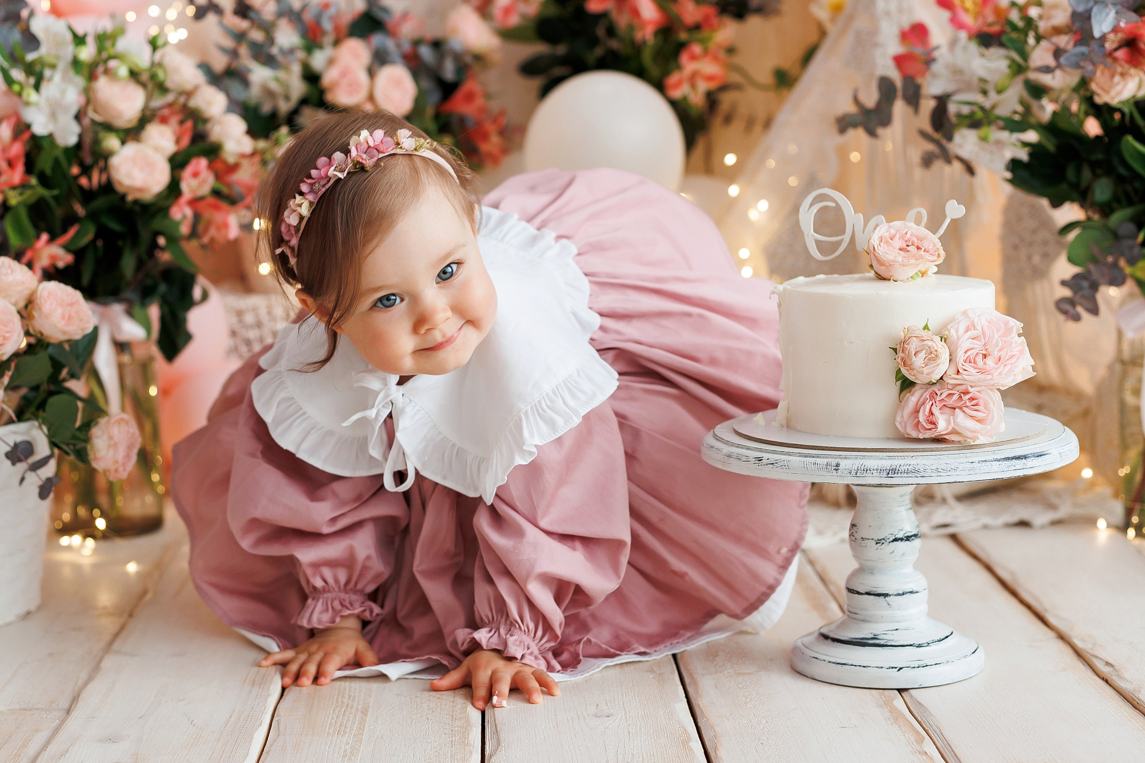 Первый годик. Профессиональная детская и семейная фотостудия в Краснодаре