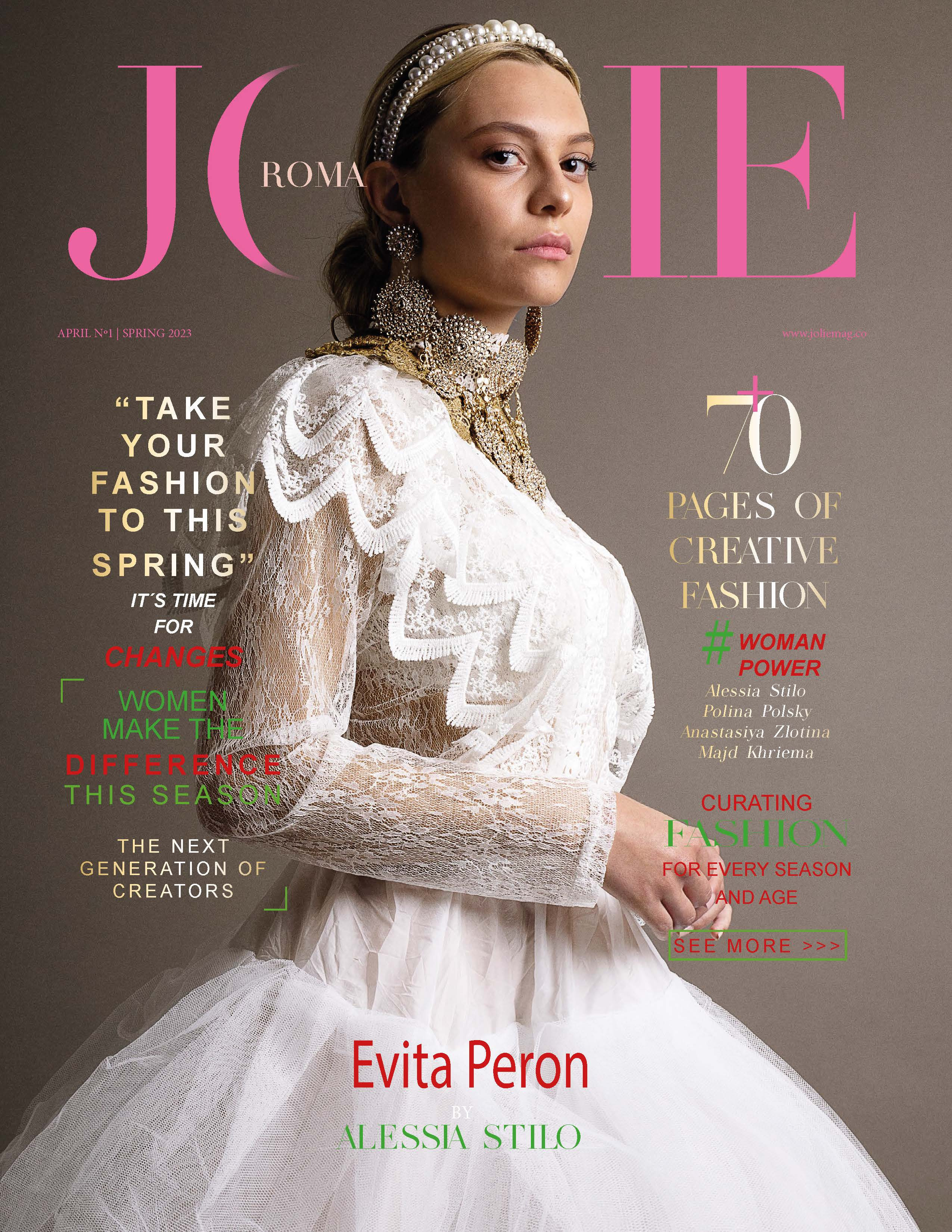 2023 г-апрель-JOLIE magazine (Rome, Italy). Zlotinafoto
