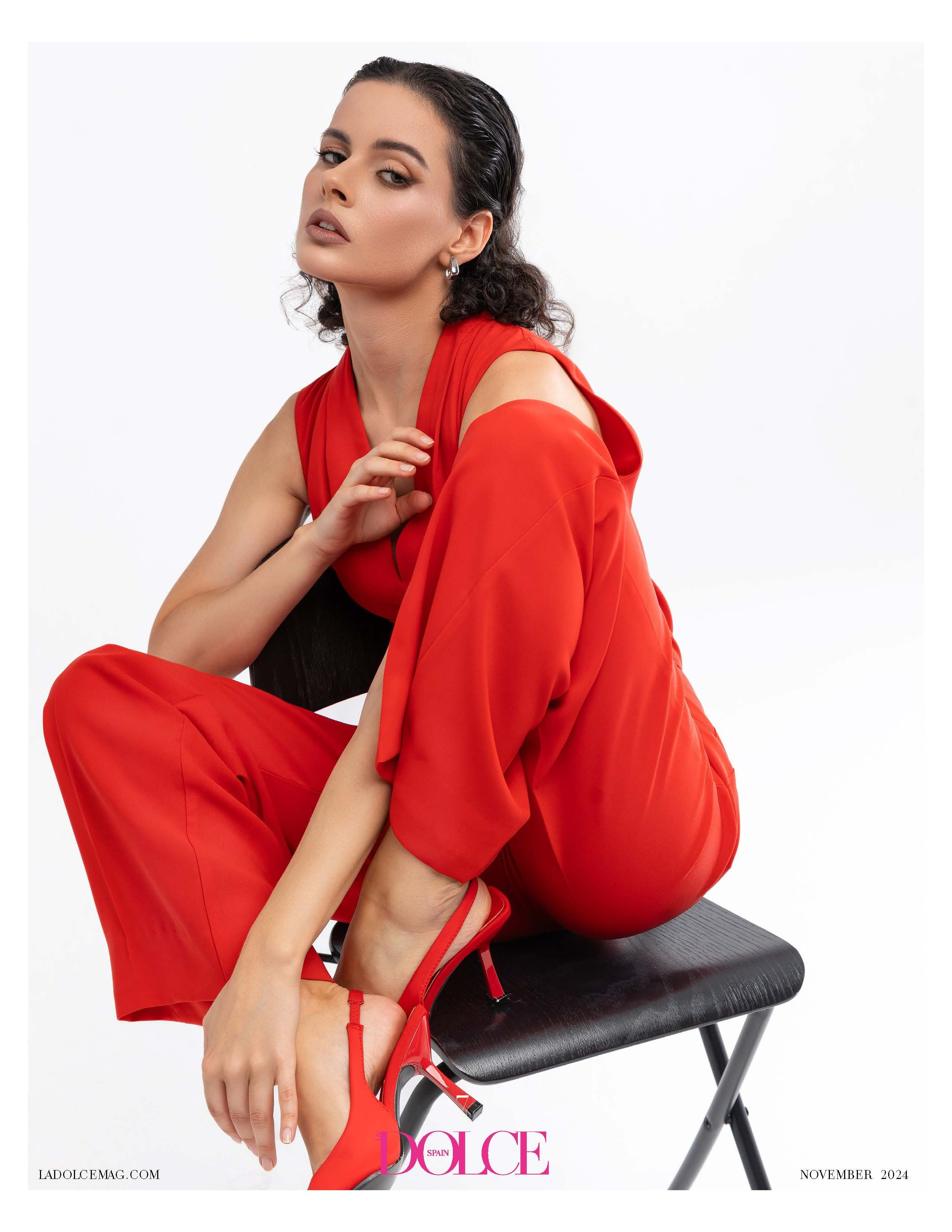 Обложка журнала DOLCE, Spain. November 2024. Катерина Растокина фотограф в Санкт-Петербурге