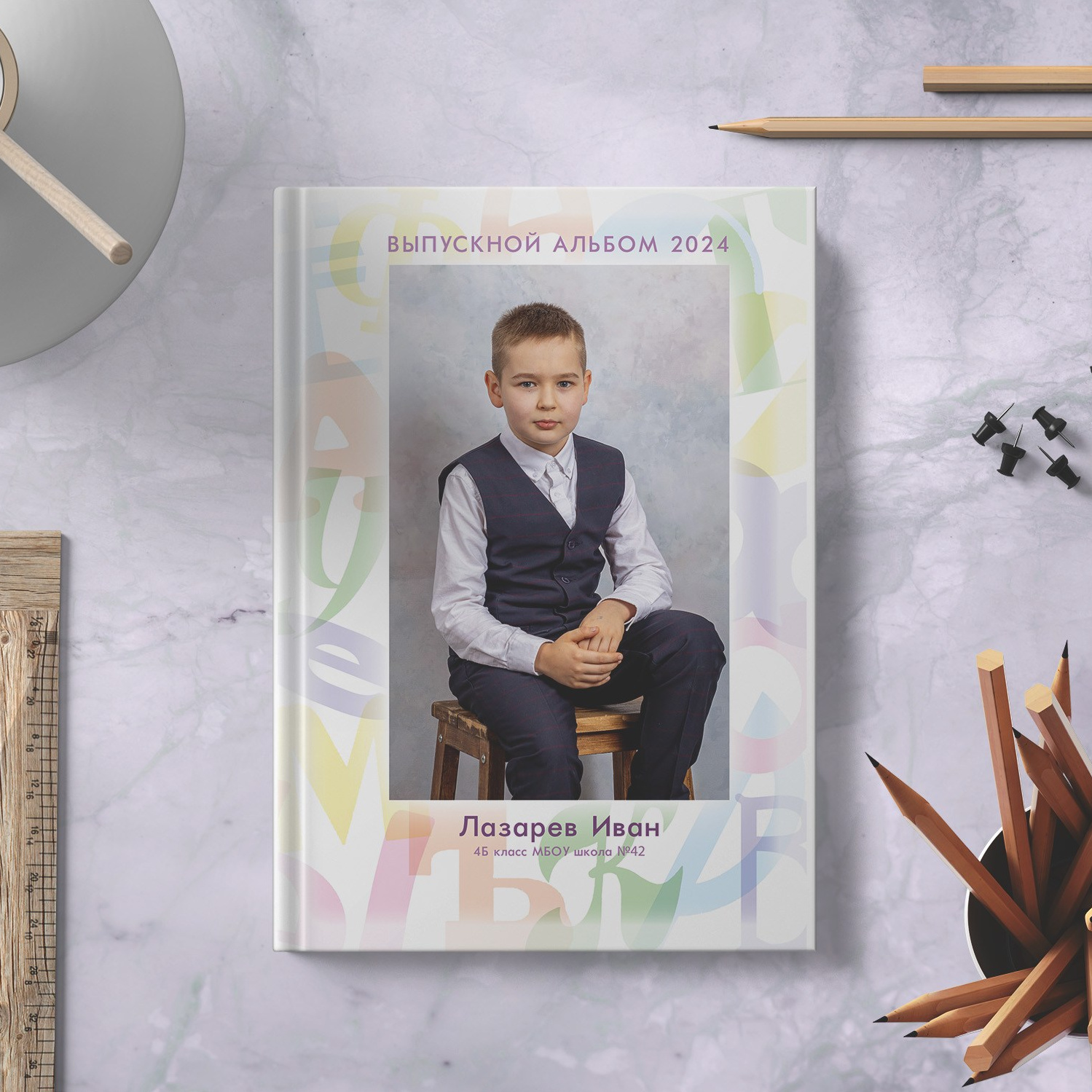 Недорогие фотоальбомы для выпускников начальной школы