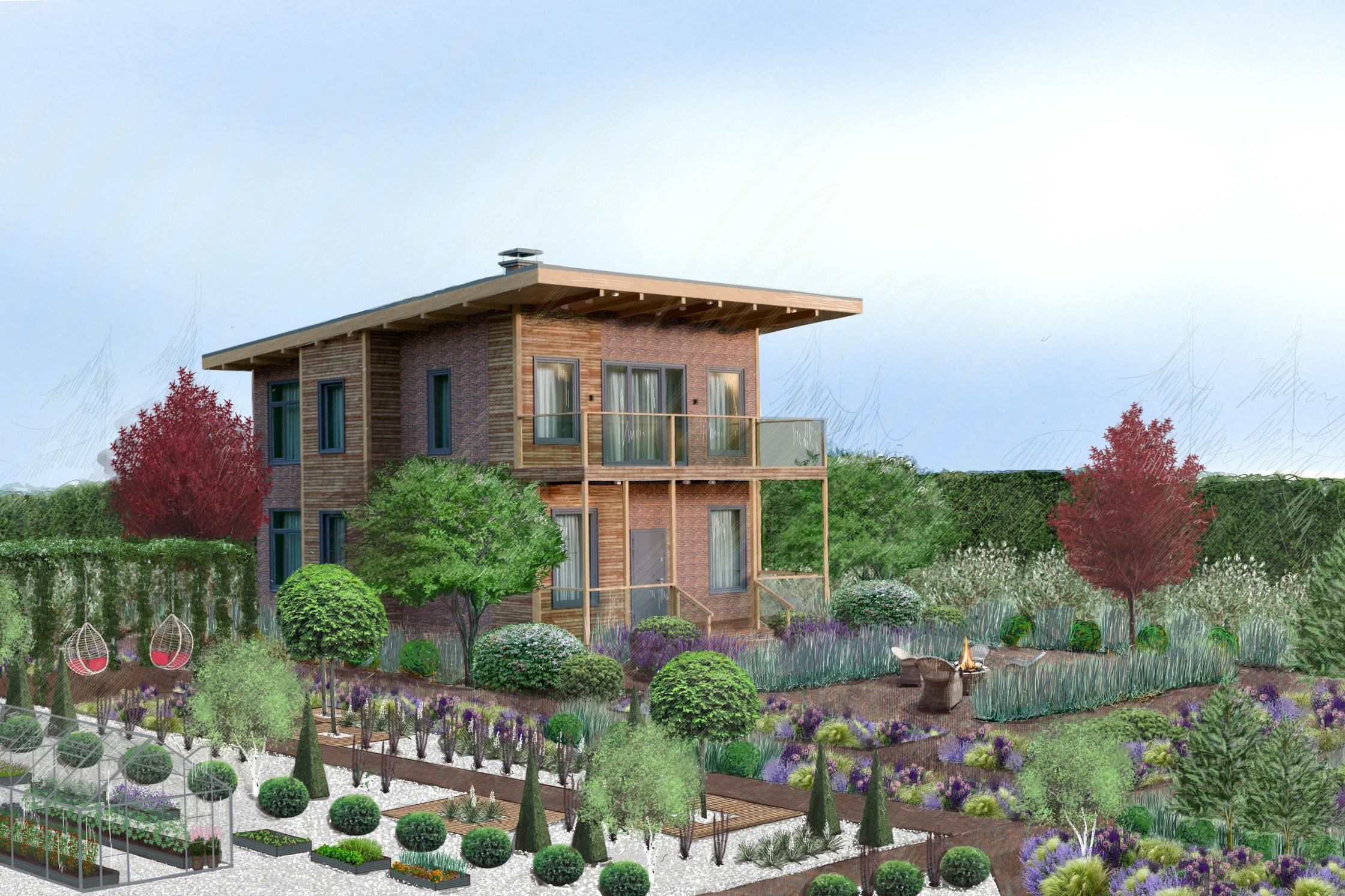 Студия ландшафтного дизайна в Москве. Love My Garden