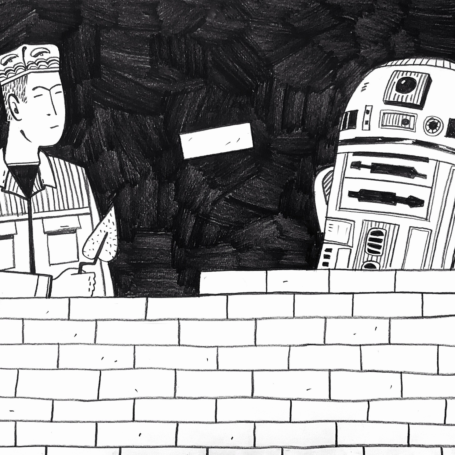 Графические листы. Художник Рыбак Николай