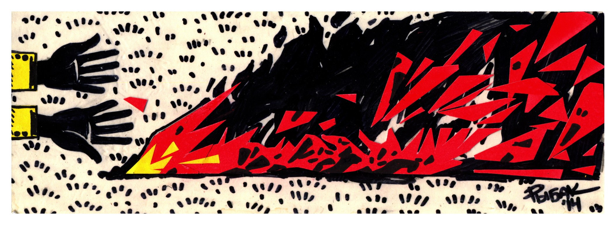 Графика 2014. Художник Рыбак Николай