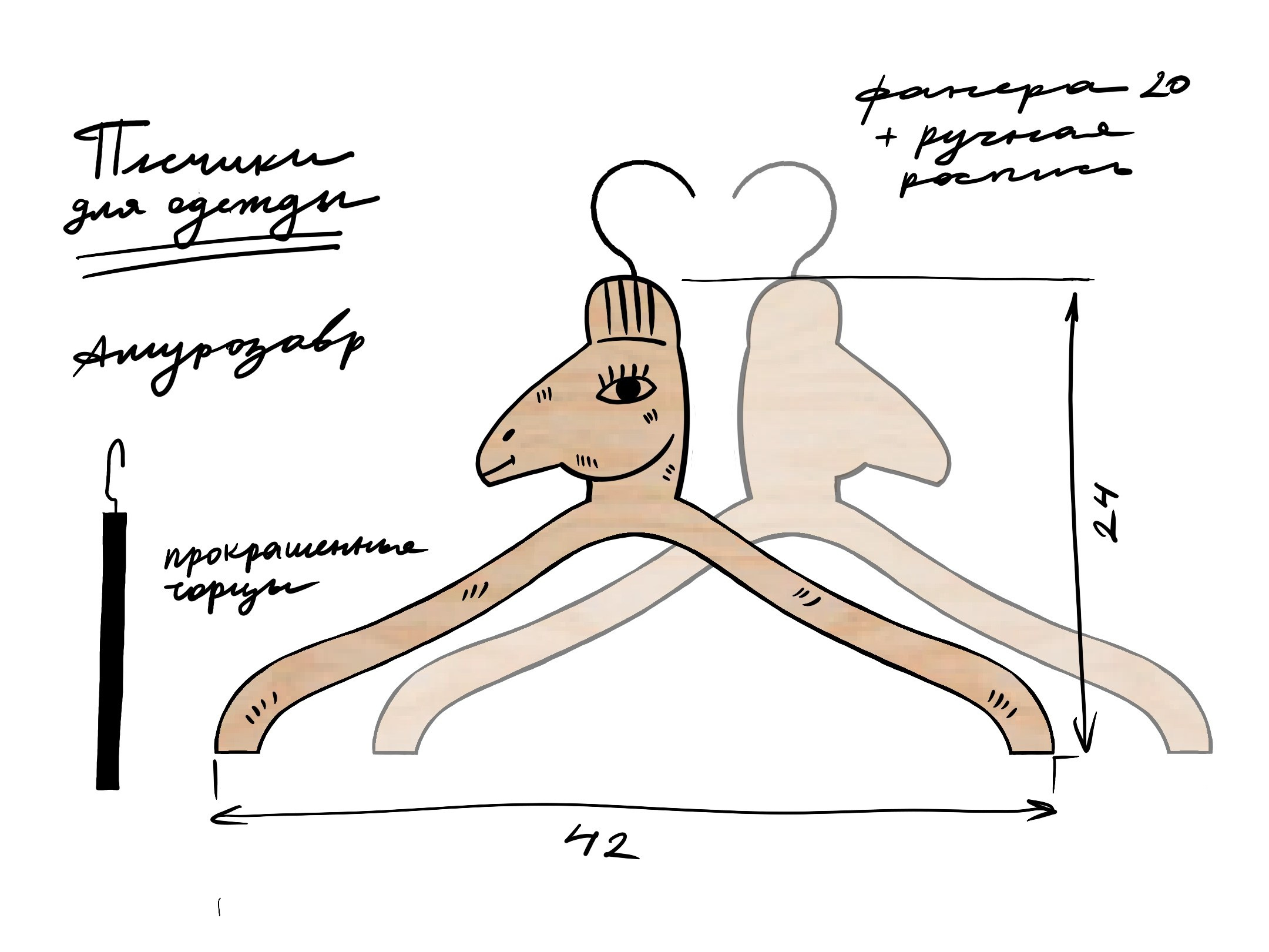 Манекены и Плечики. Художник Рыбак Николай