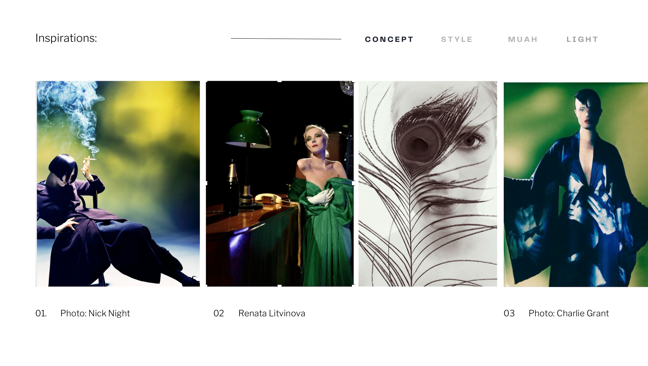 Green kimono. Maria Poleshchuk, commercial photographer in Sydney