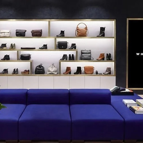 Планировочное решение. Интерьер салона одежды. Ритейл.