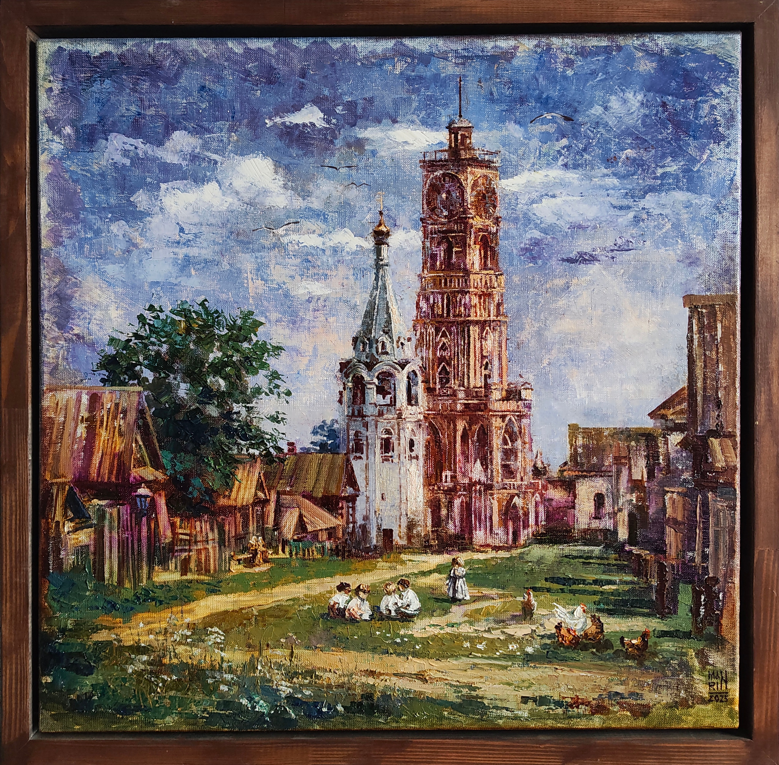 Новосельская Марина галерея картин. НТОХ  «КОЛЛАЖ»