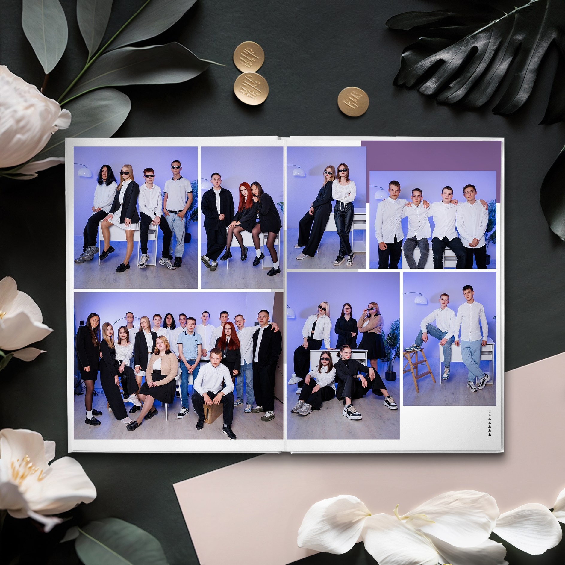 Старшая «Стандарт». Студия выпускных альбомов Ольги Тушковой в городе Каменск-Уральский, Екатеринбург